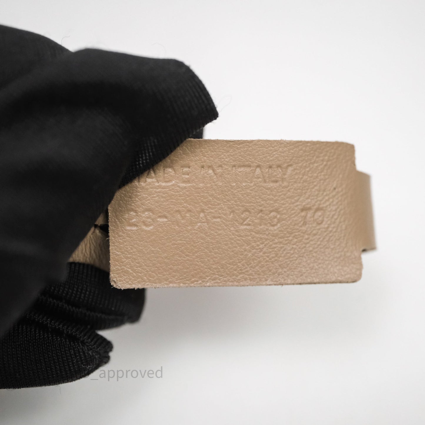Dior 30 Montaigne Reversible Belt Hazelnut/Black Calfskin Gold Hardware Size 70