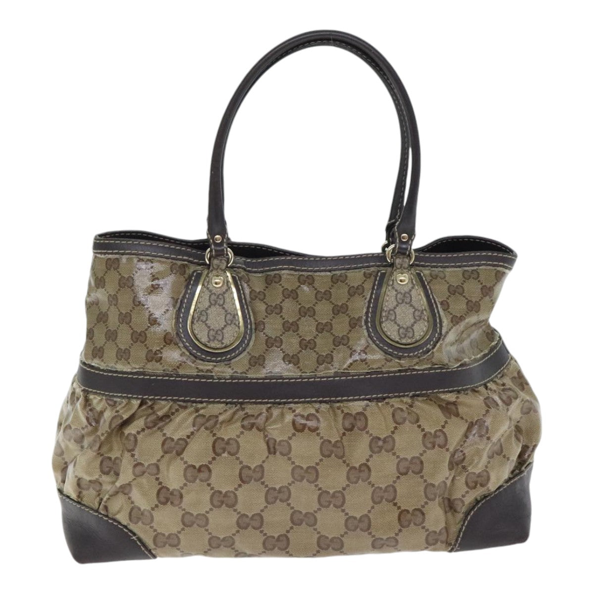 Luxury Gucci Trending 2025 Gg Crystal  Canvas Tote Bag