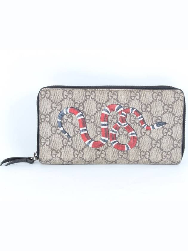 Luxury Gucci Trending 2025 Snake zipper long wallet