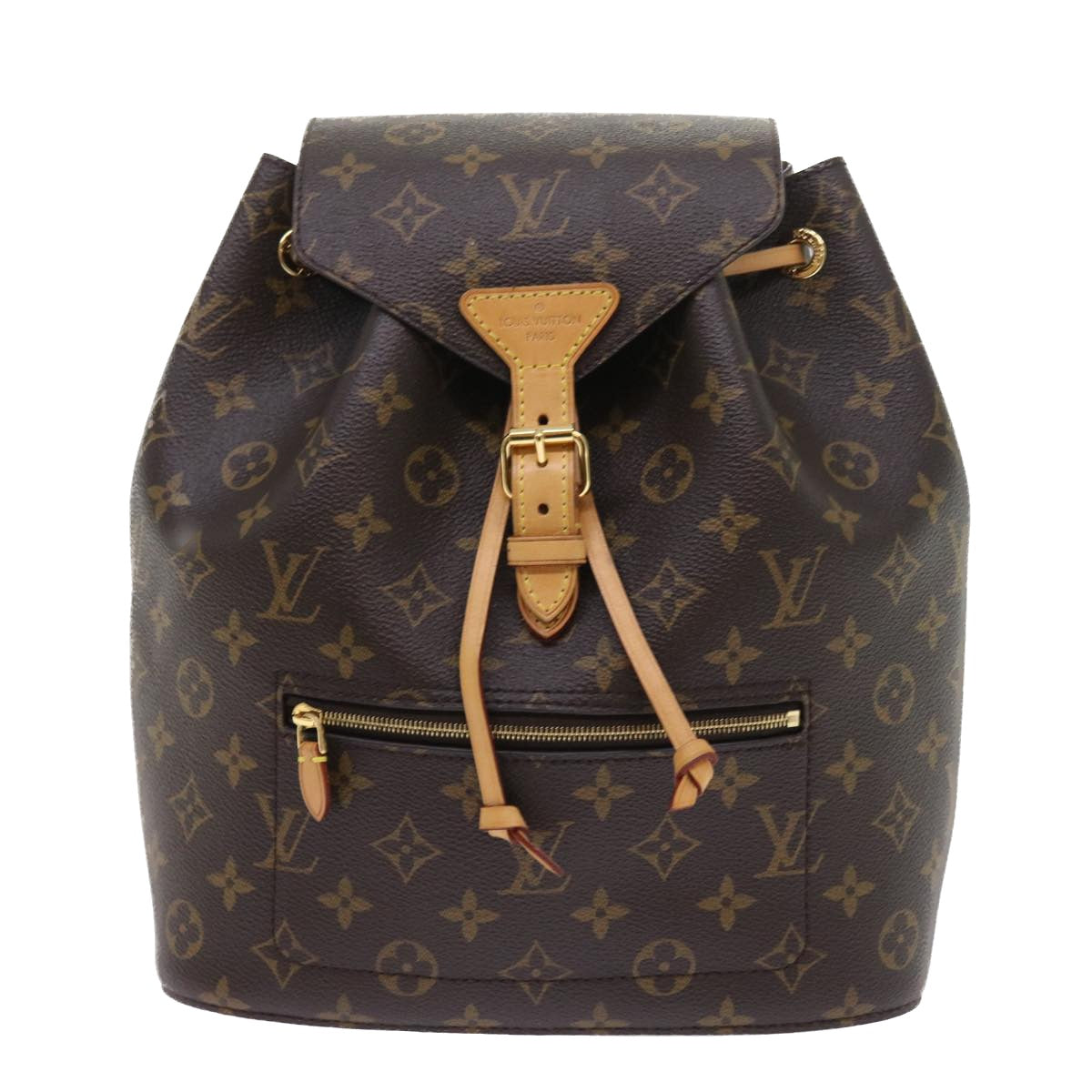 LOUIS VUITTON Monogram Montsouris Backpack M43431 LV 56733A
