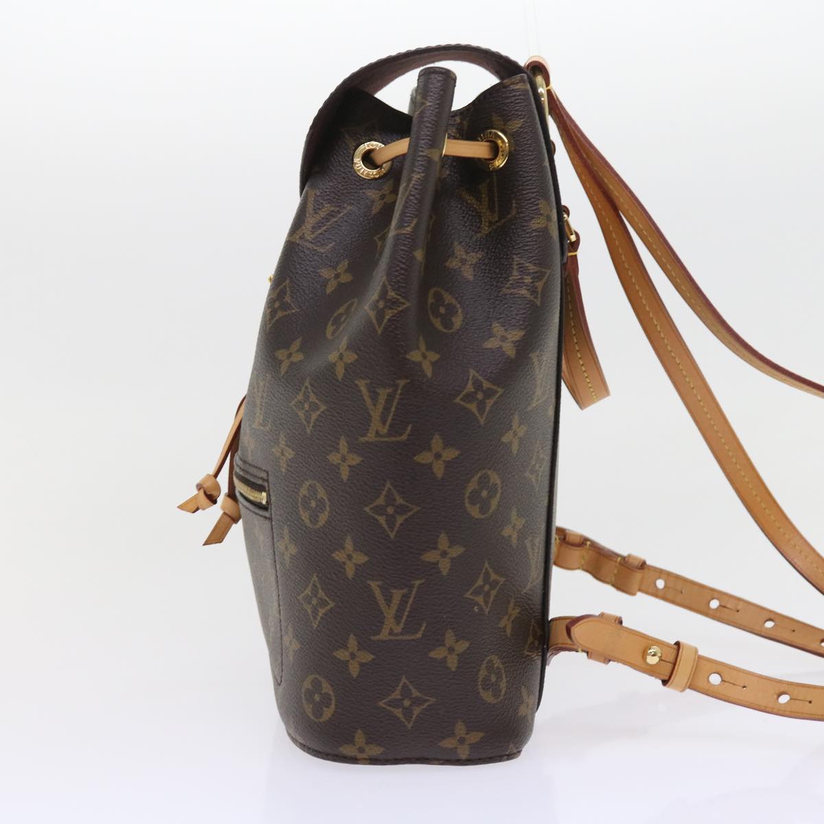 LOUIS VUITTON Monogram Montsouris Backpack M43431 LV 56733A