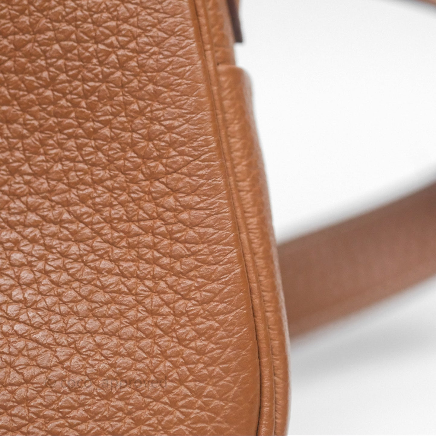 Hermès Mini Lindy 20 Gold Clemence Palladium Hardware