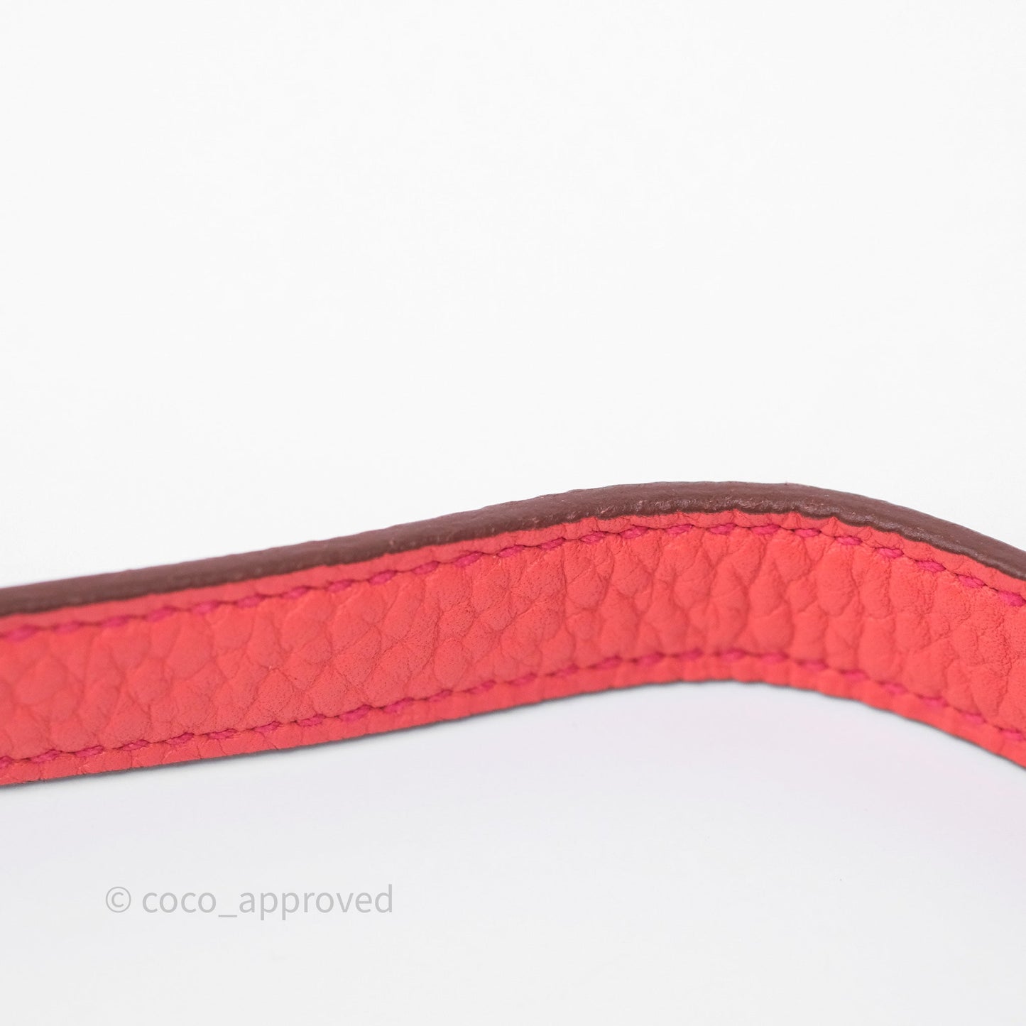 Hermès Kelly 28 Rose Jaipur Retourne Togo Gold Hardware