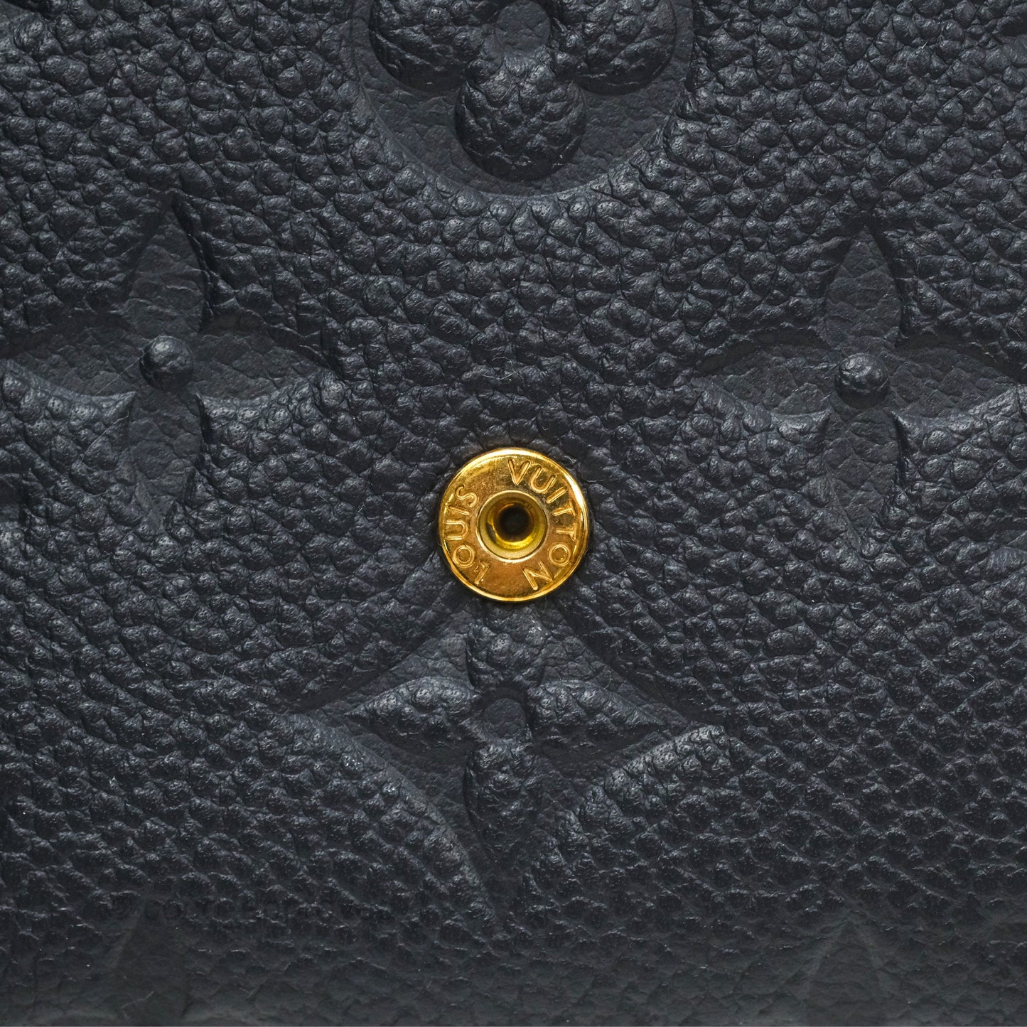 Louis Vuitton Victorine Wallet Marine Rouge Monogram Empreinte