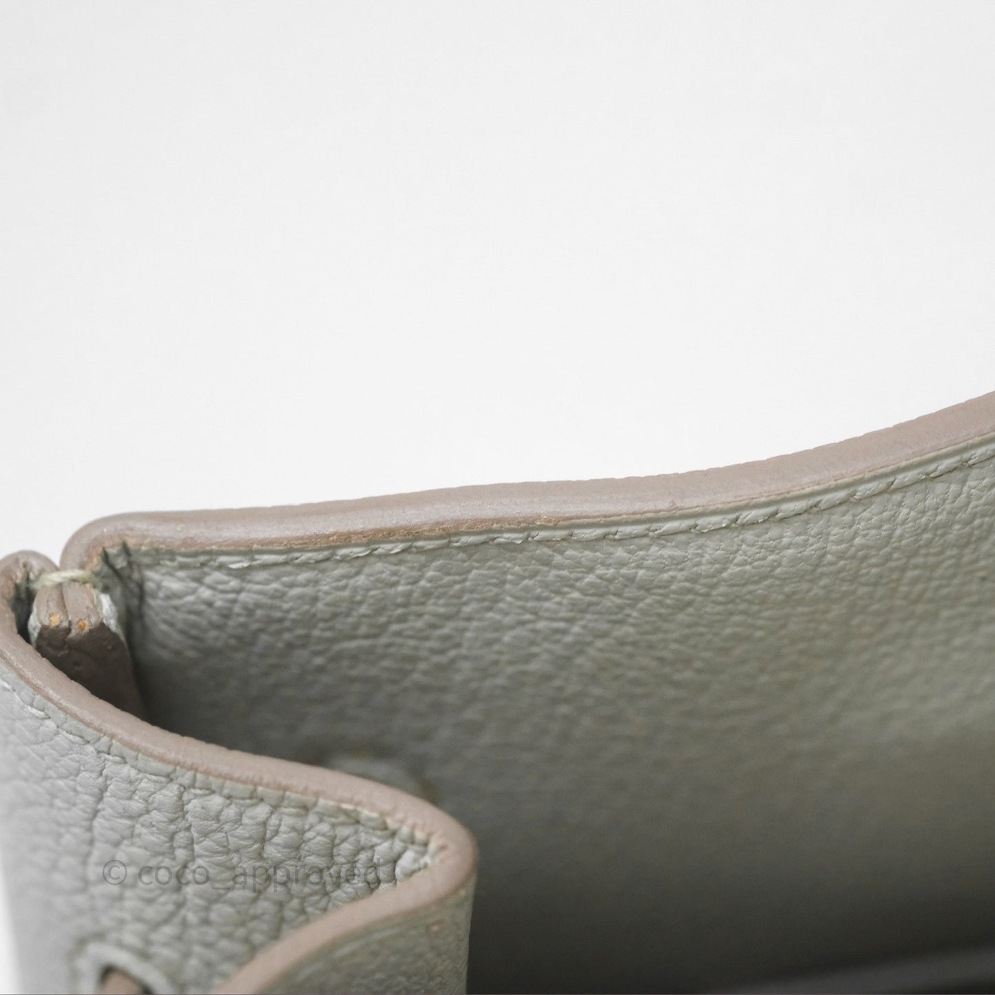 Hermès Retourne Birkin 35 Beton Togo Gold Hardware