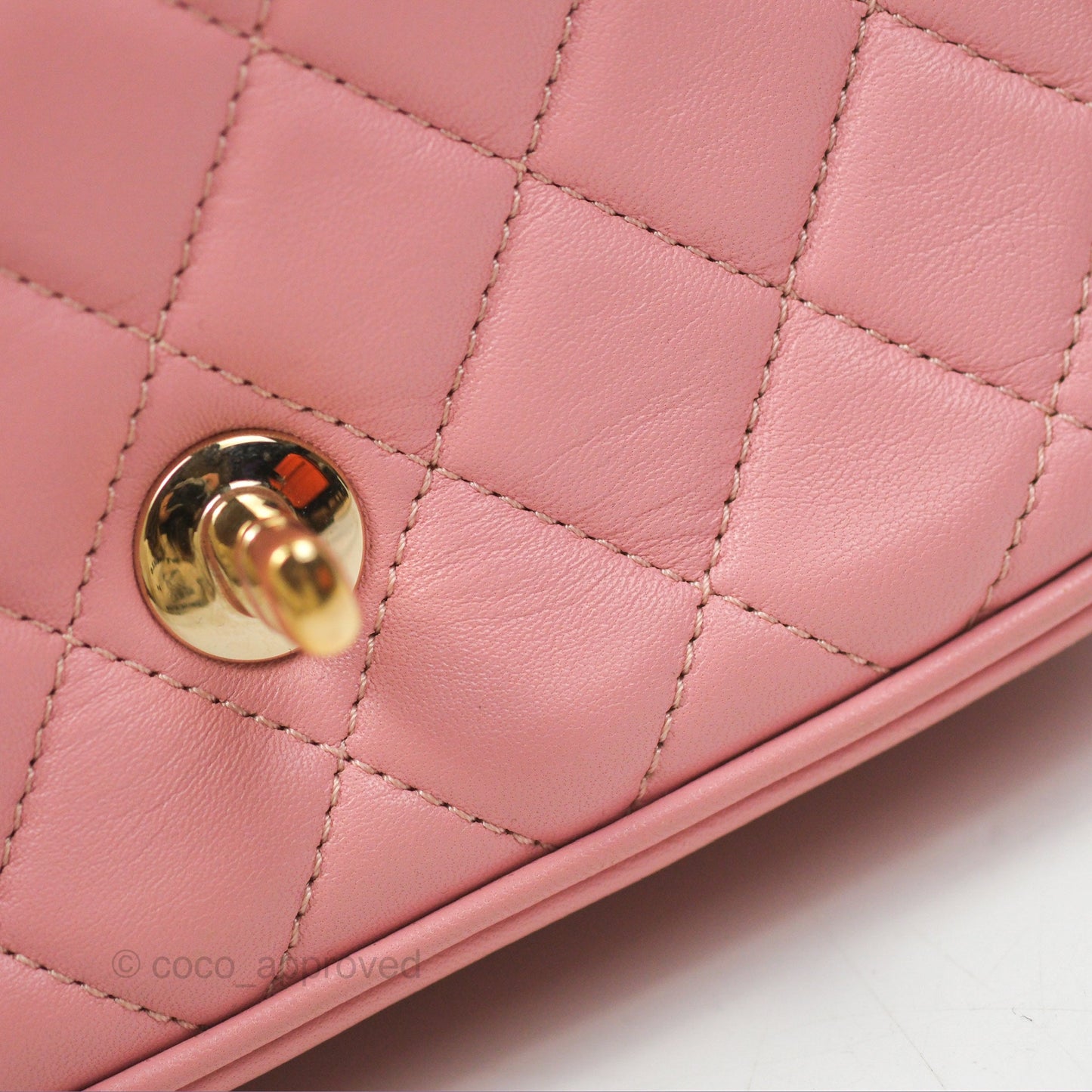 Chanel Citizen Chic Flap Bag Pink Lambskin Gold Hardware
