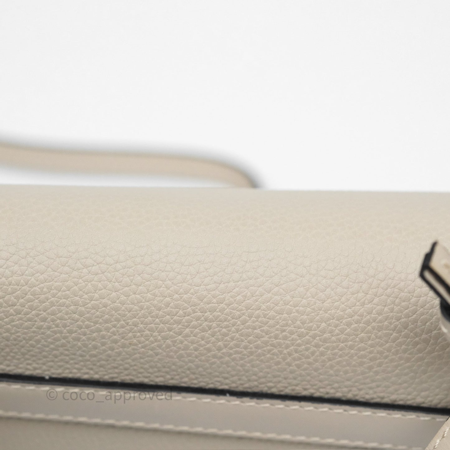 Loewe Mini Dual Gate Bag Sand Grain Calfskin
