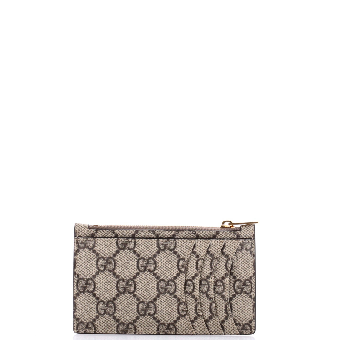 x Luxury Balenciaga The Hacker Project Zip Card Case GG Coated Canvas