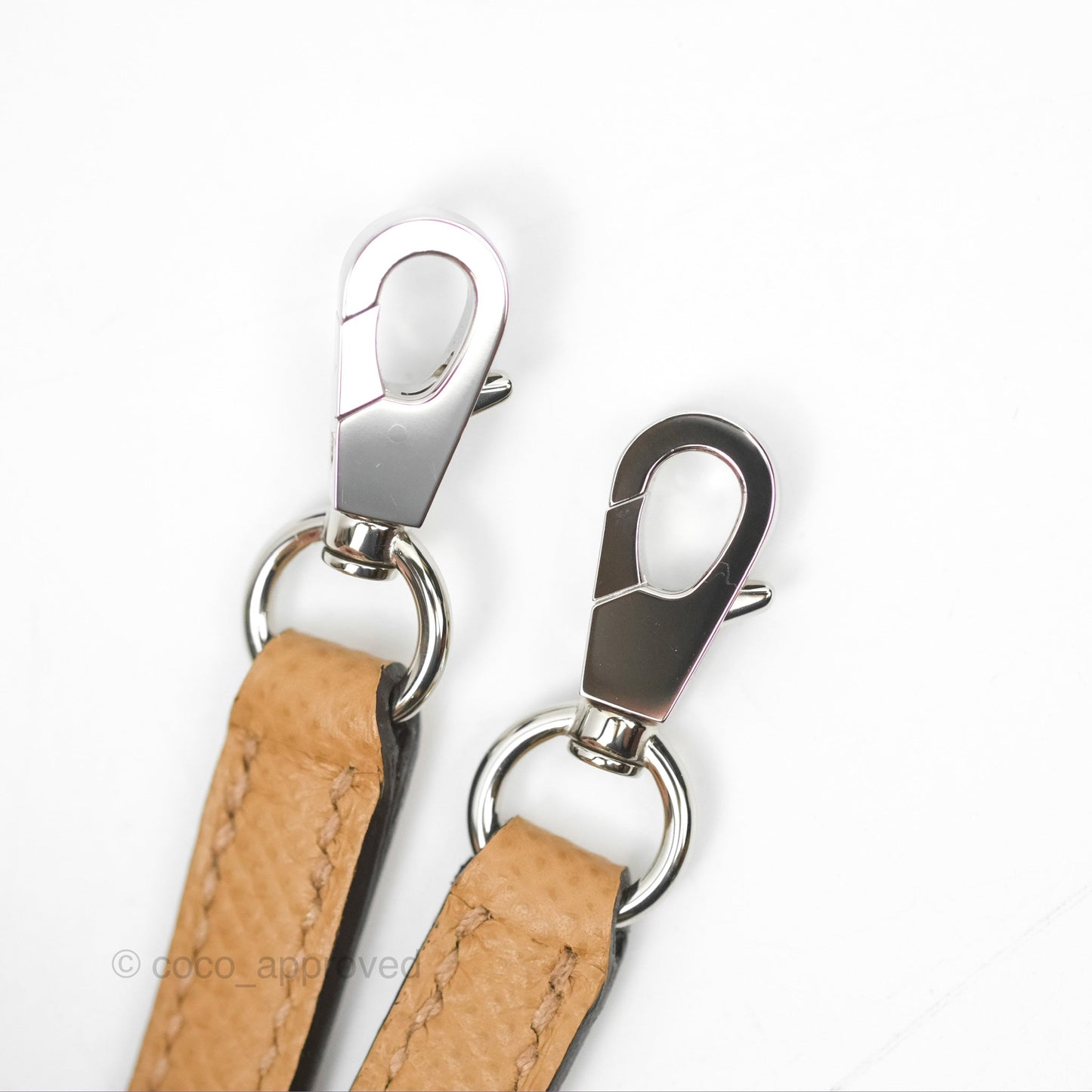 Hermès Mini Kelly II Etoupe 18/Alezan 3G/Biscuit 48 Epsom Palladium Hardware