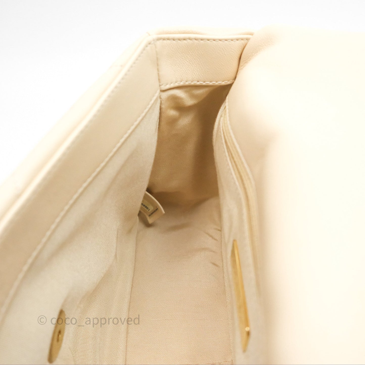 Chanel 19 Small Beige Mixed Hardware