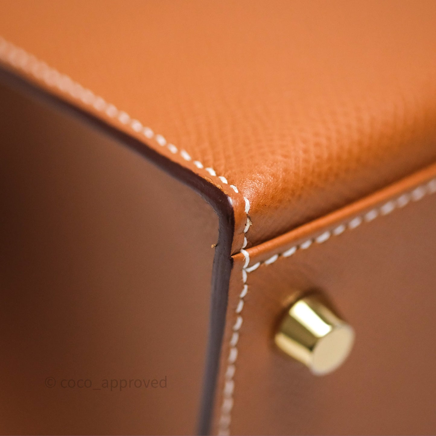 Hermès Kelly 28 Sellier Gold 37 Epsom Gold Hardware