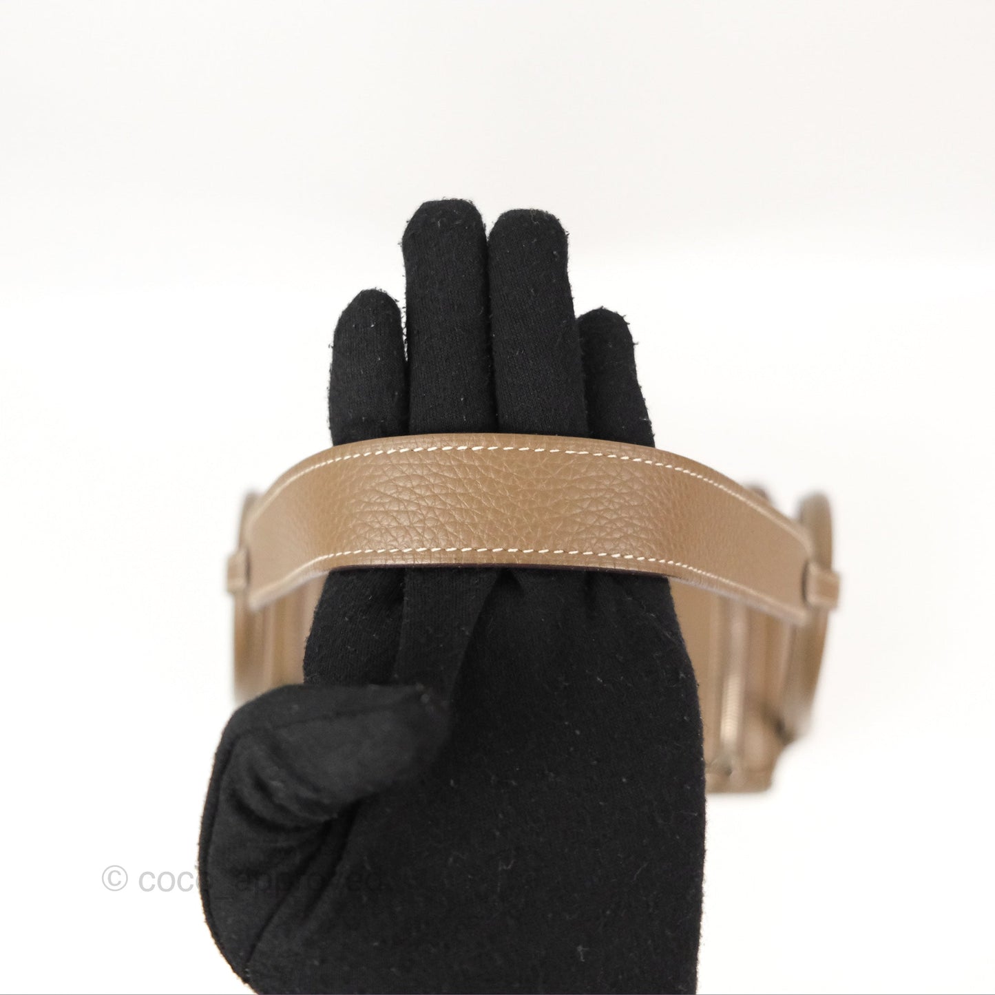 Hermès Lindy 26 Etoupe Clemence Palladium Hardware