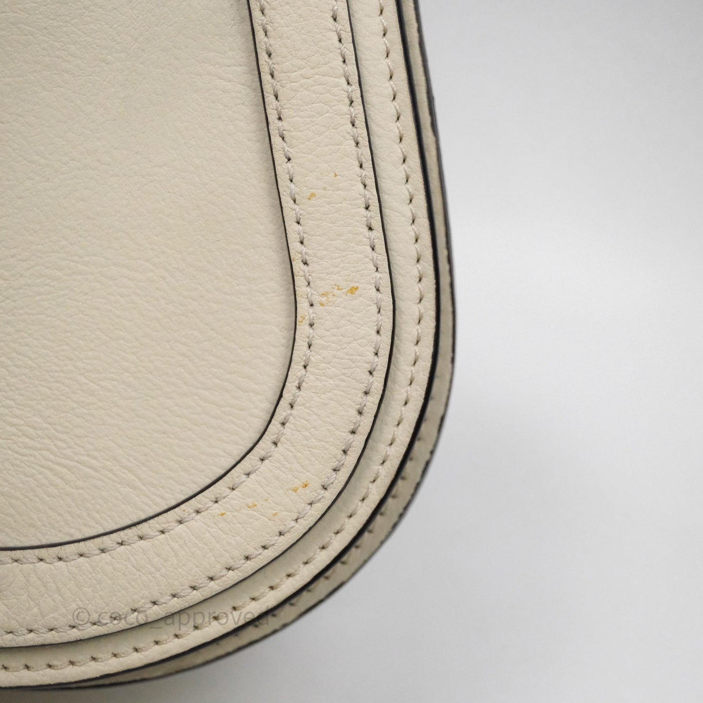 Chloé Nile Crossbody Bag White Calfskin