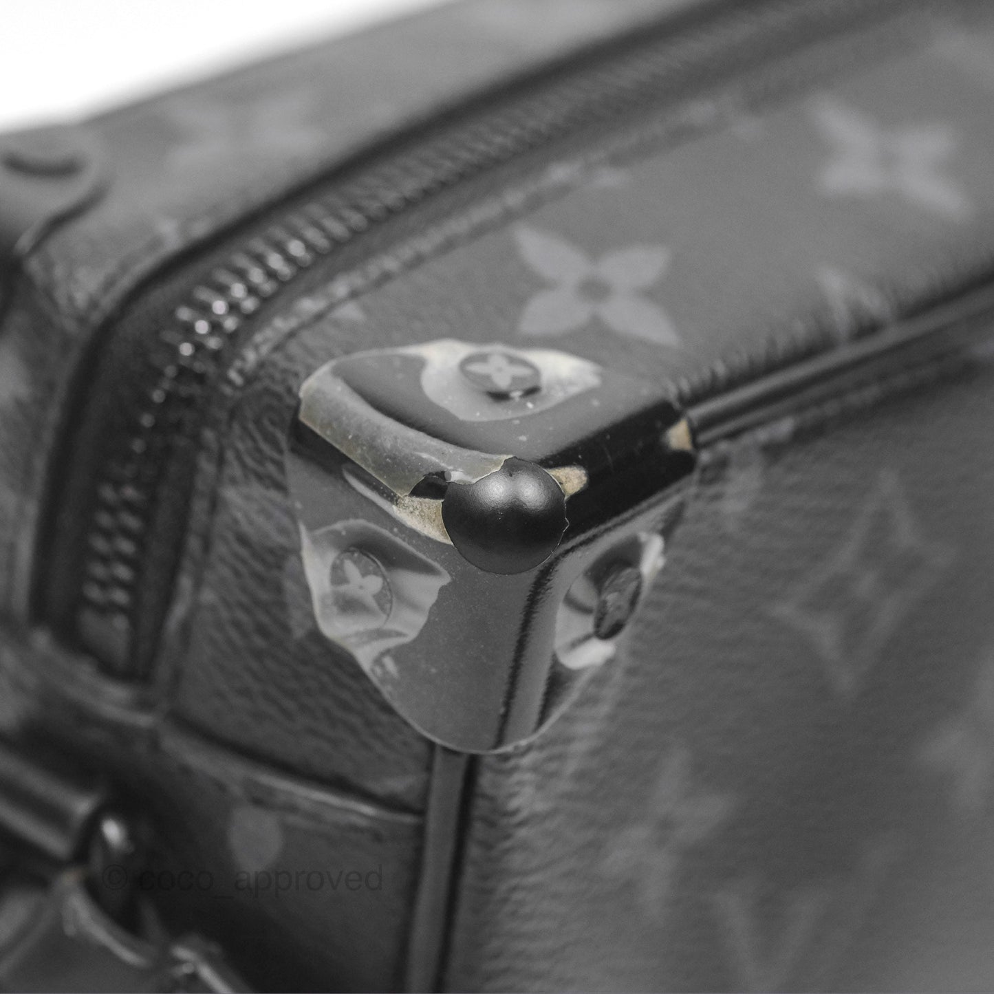 Louis Vuitton Mini Soft Trunk Monogram Eclipse Canvas
