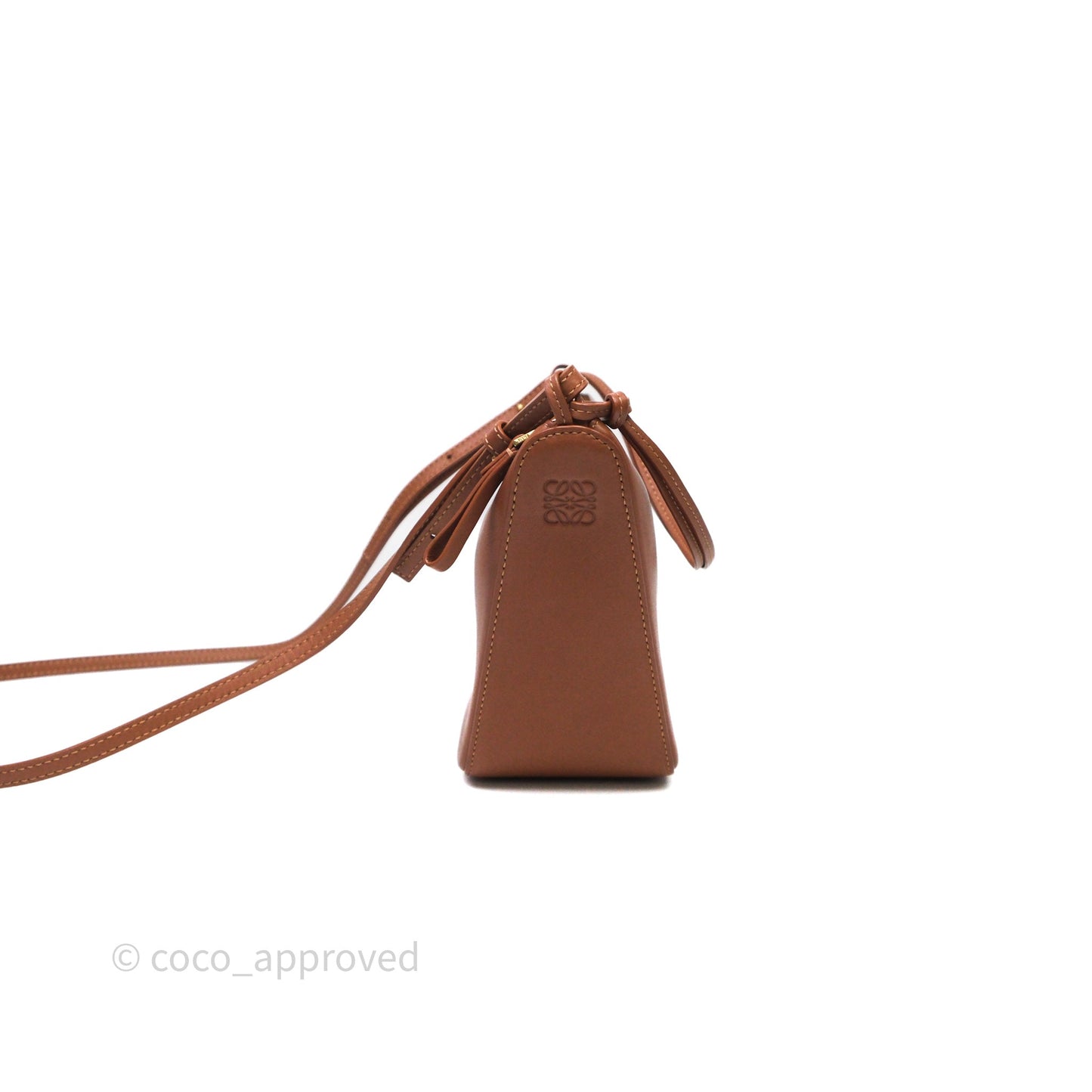 Loewe Mini Hammock Shoulder Bag Brown