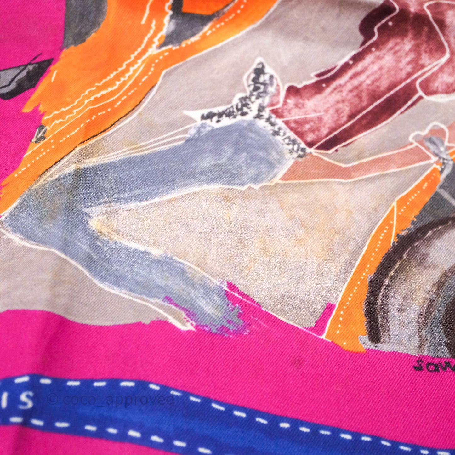 Hermès J´aime Mon Carré Silk Scarf 70