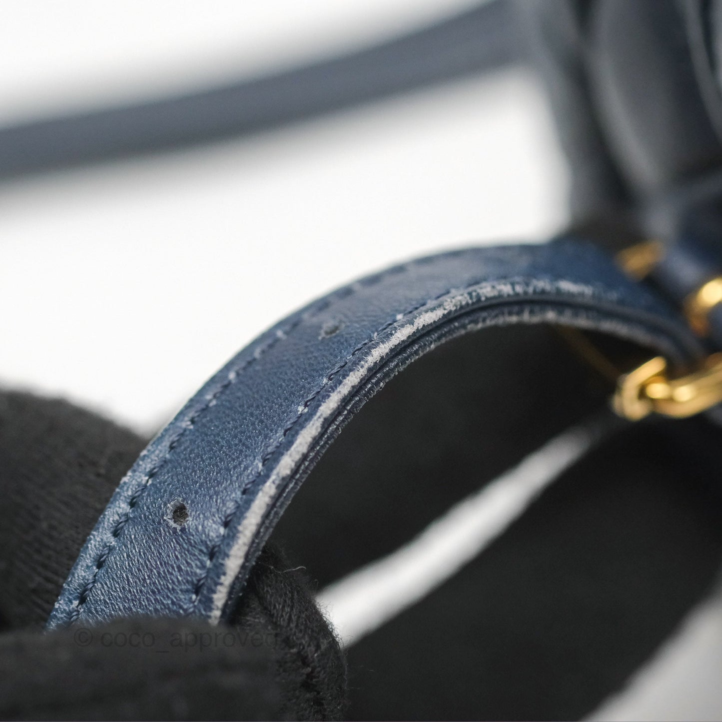 Chanel Mini Navy Calfskin Urban Spirit Backpack ⁣⁣⁣⁣⁣⁣⁣⁣⁣⁣⁣⁣⁣⁣Gold Hardware