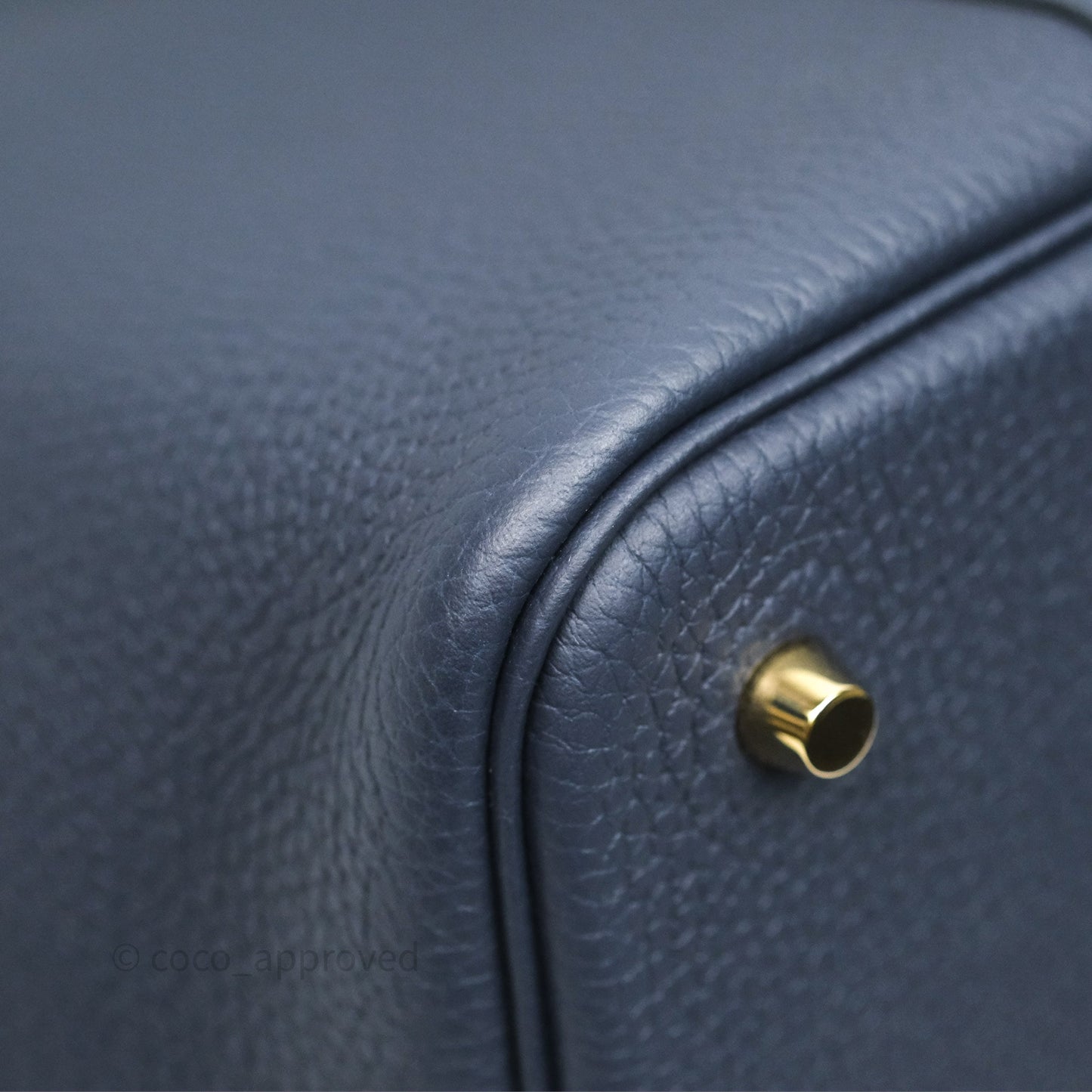 Hermès Picotin Lock 22 Casaque Vert Cyprès 6O/ Bleu Nuit 2Z/ Black Noir 89 Clemence Gold Hardware