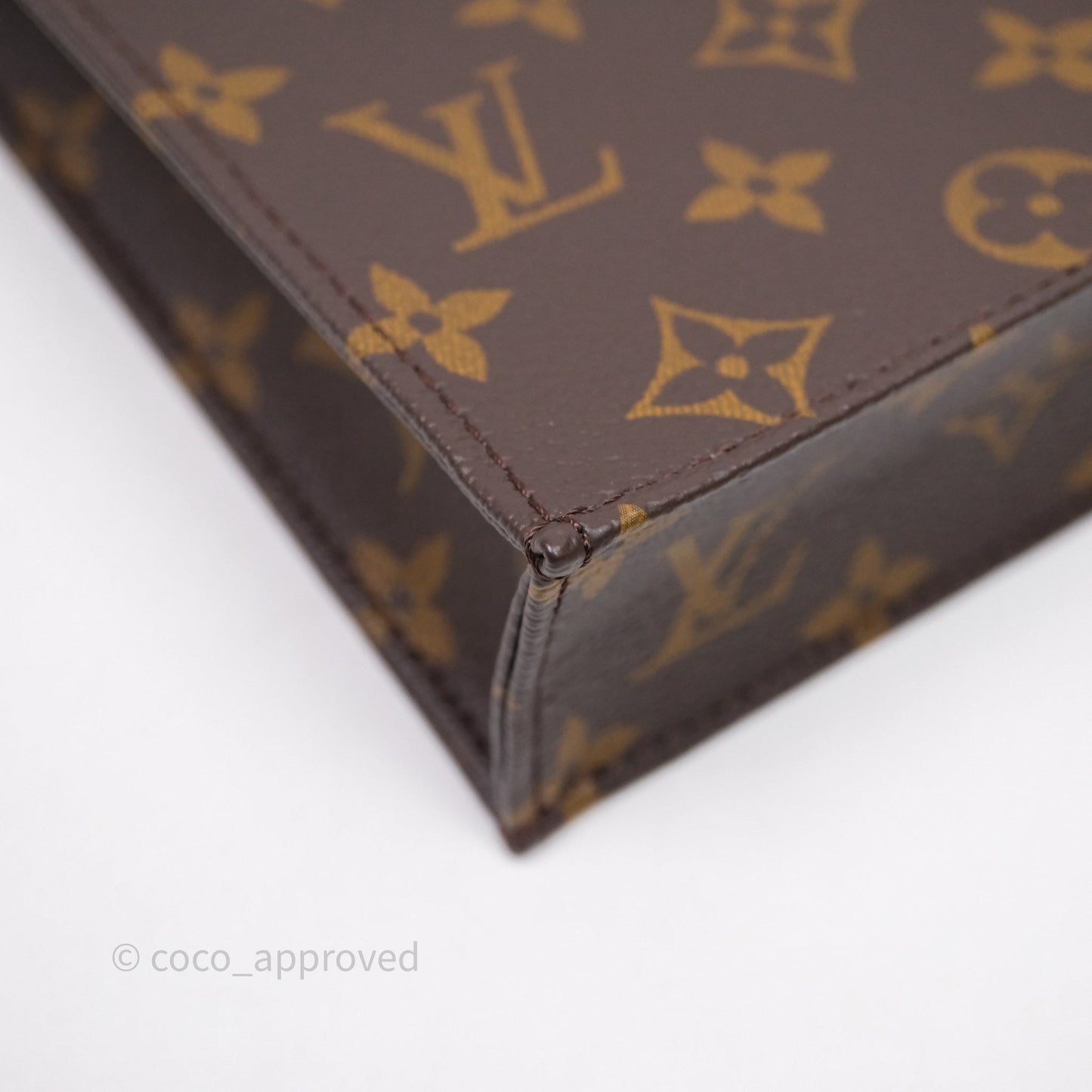 Louis Vuitton Petit Sac Plat Bag Monogram Canvas