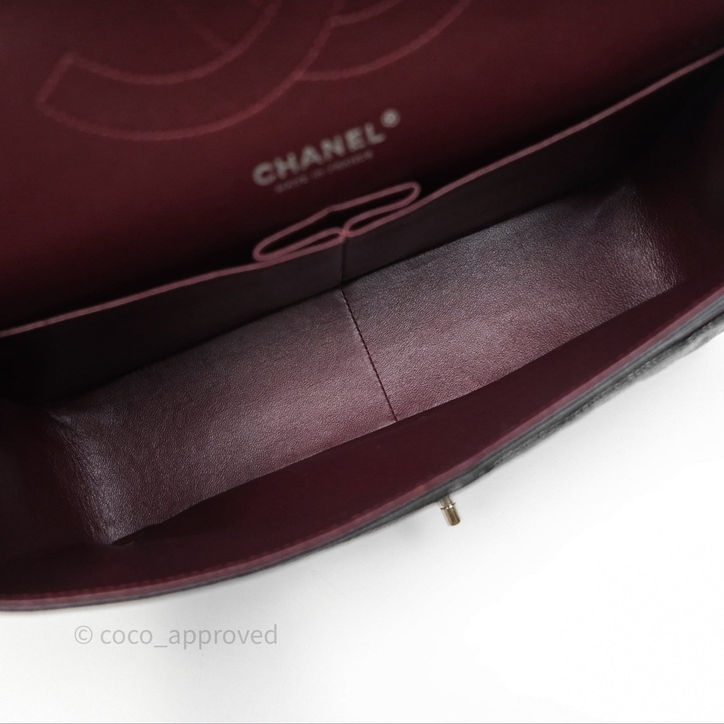 Chanel Jumbo Double Flap Black Caviar Silver Hardware⁣⁣