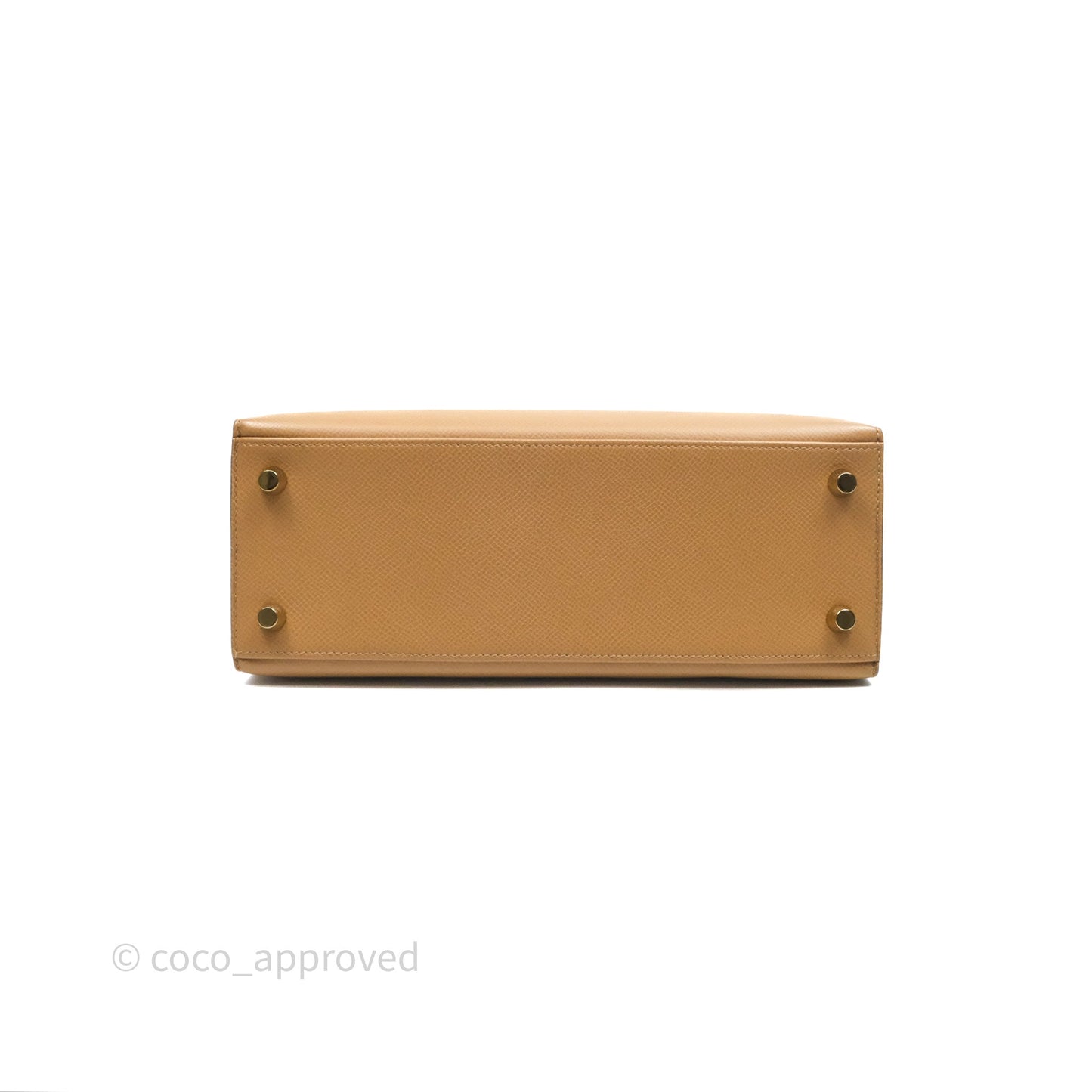 Hermès Sellier Kelly 25 Chai 0M Epsom Gold Hardware