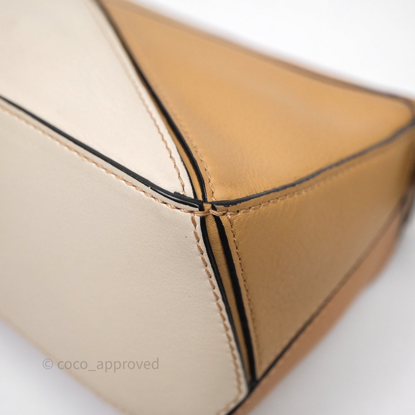 Loewe Mini Puzzle Bag Dune & Warm Desert