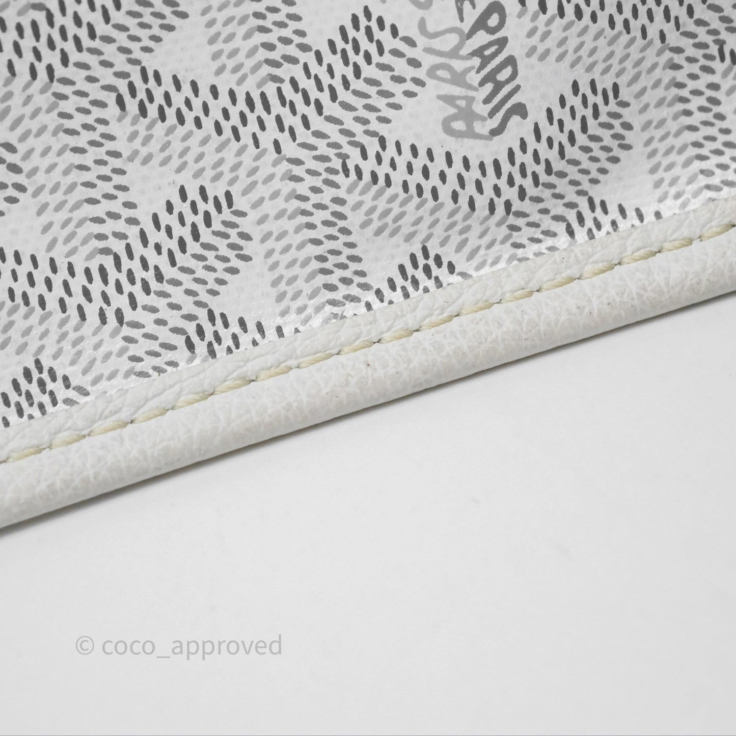 Goyard Saint Louis Tote Bag GM Blanc White