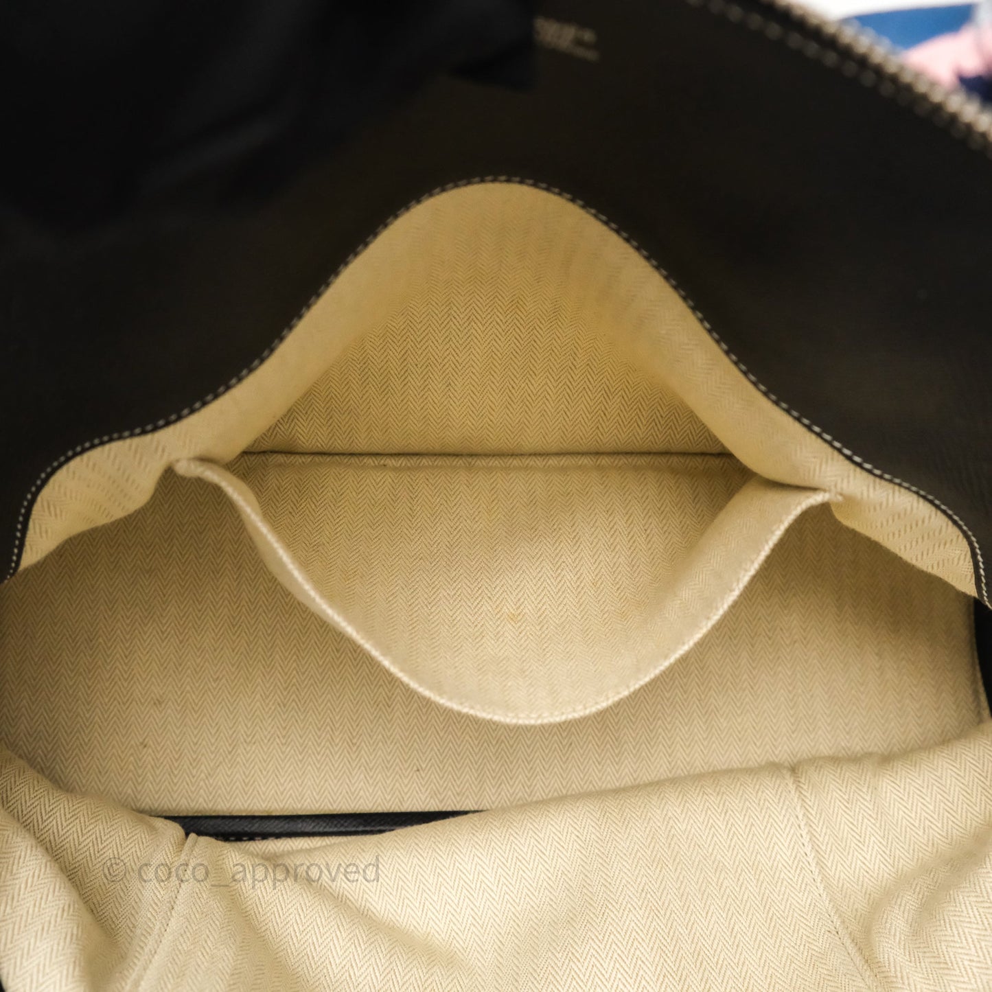 Hermès Bolide Relax 35 Black Noir 89 Epsom Palladium Hardware