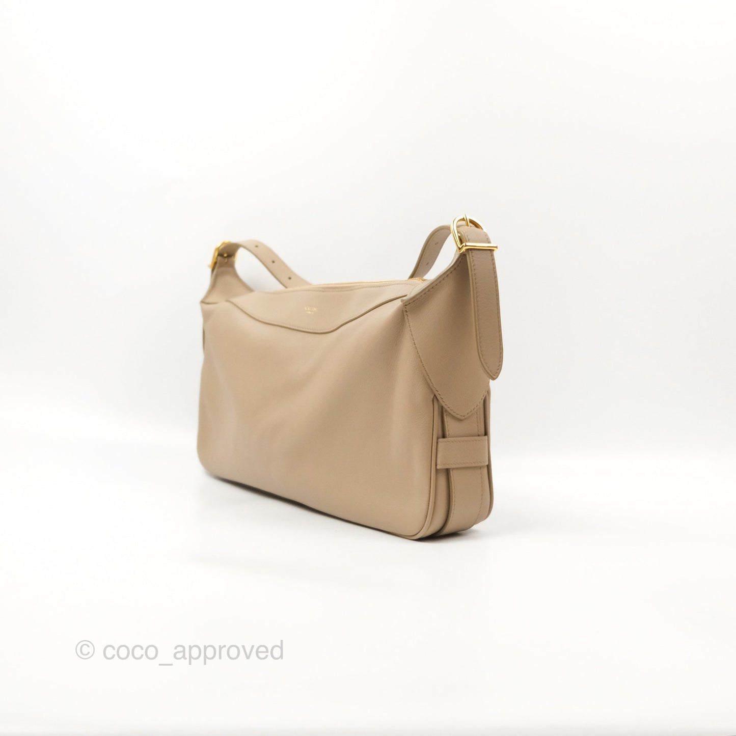 Celine Medium Romy Shoulder Bag Safari Supple Calfskin