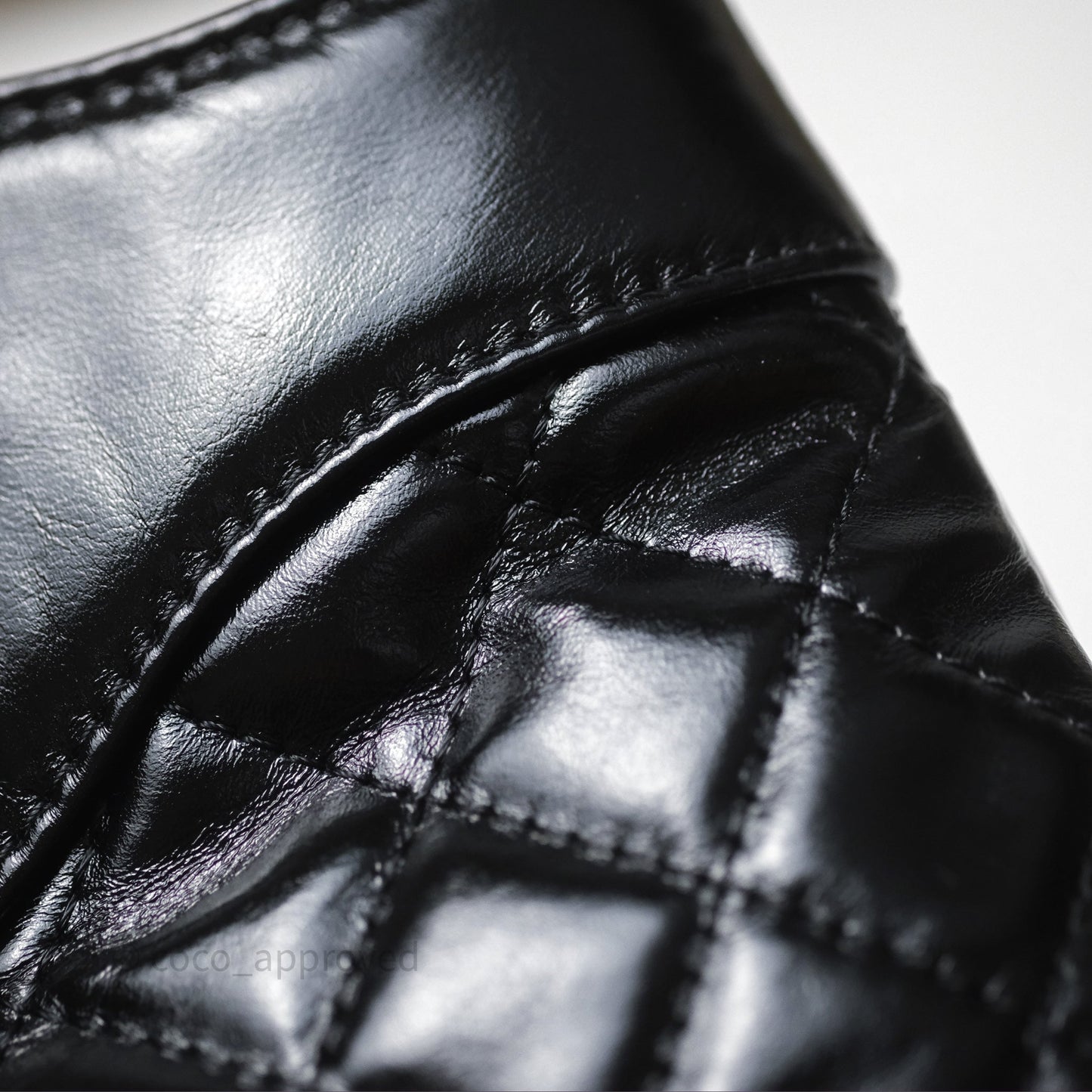 Chanel 31 Mini Black Shiny Lambskin Gold Hardware