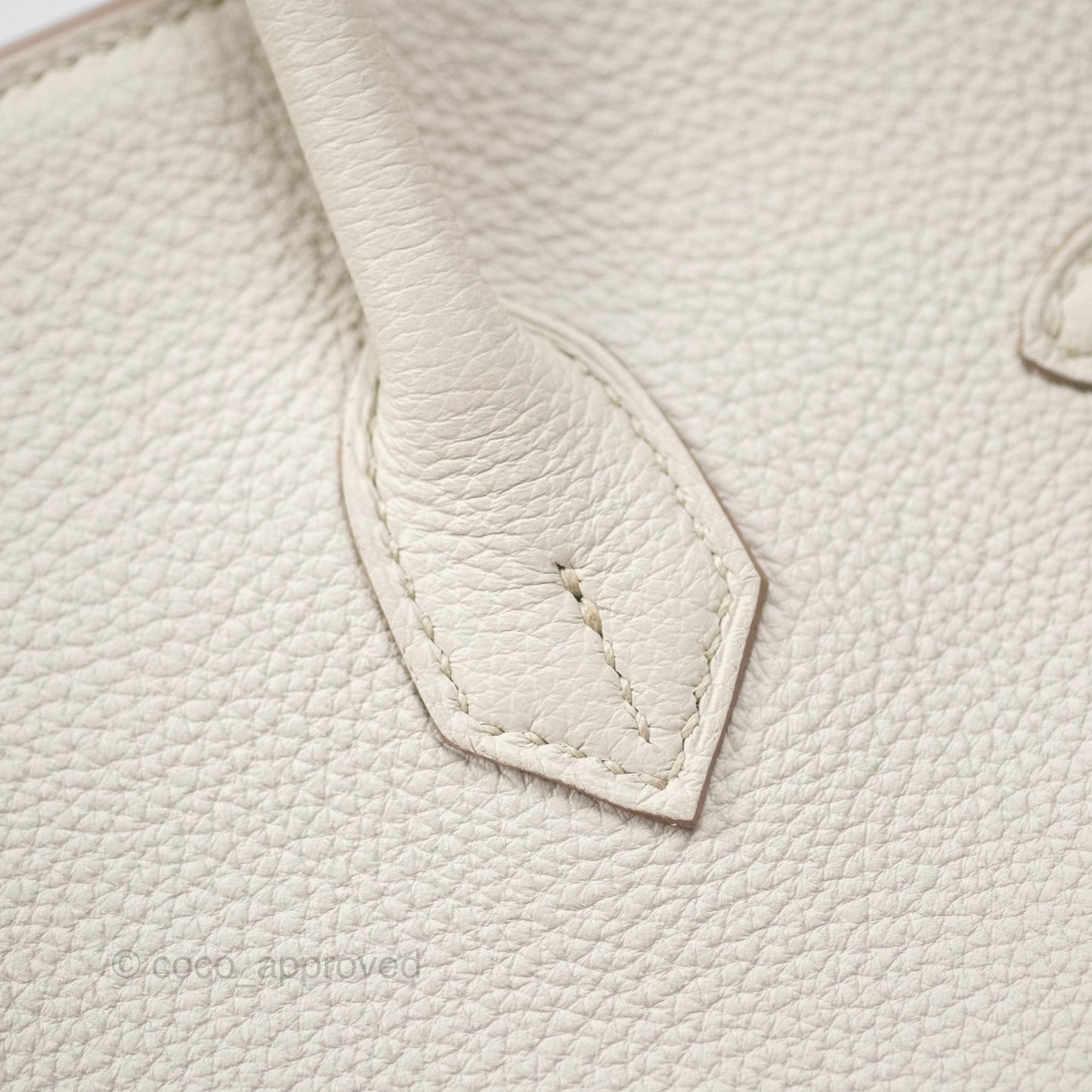 Hermes Birkin 25 Retourne Beton 8L Togo Gold Hardware