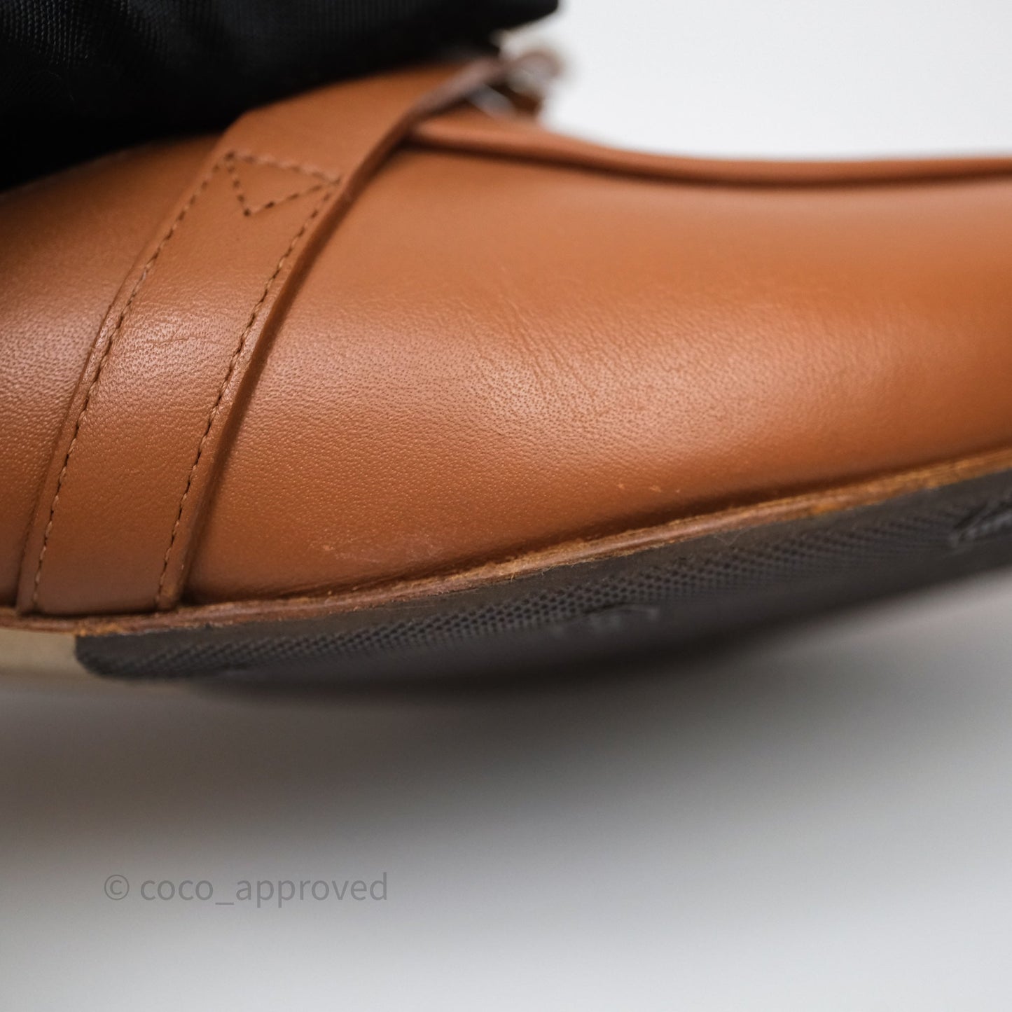 Hermès Oz Mules Calfskin Naturel Palladium Hardware Size 36