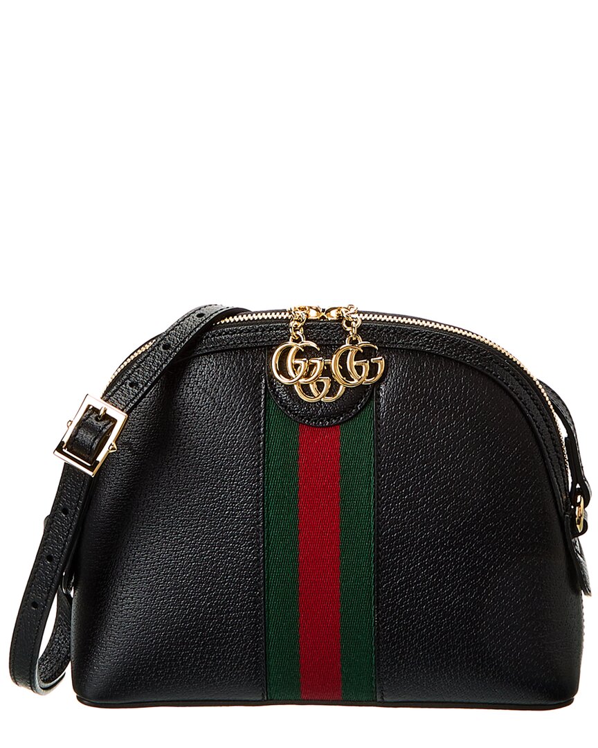 Luxury Gucci Trending 2025 Ophidia Leather Shoulder Bag