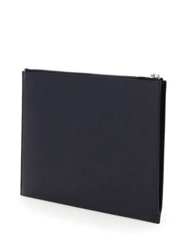 Luxury Saint Laurent Classic Tablet Clutch Bag Black