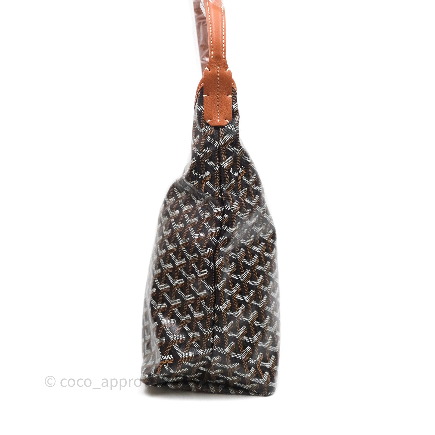 Goyard Bohème Hobo Bag Black & Tan