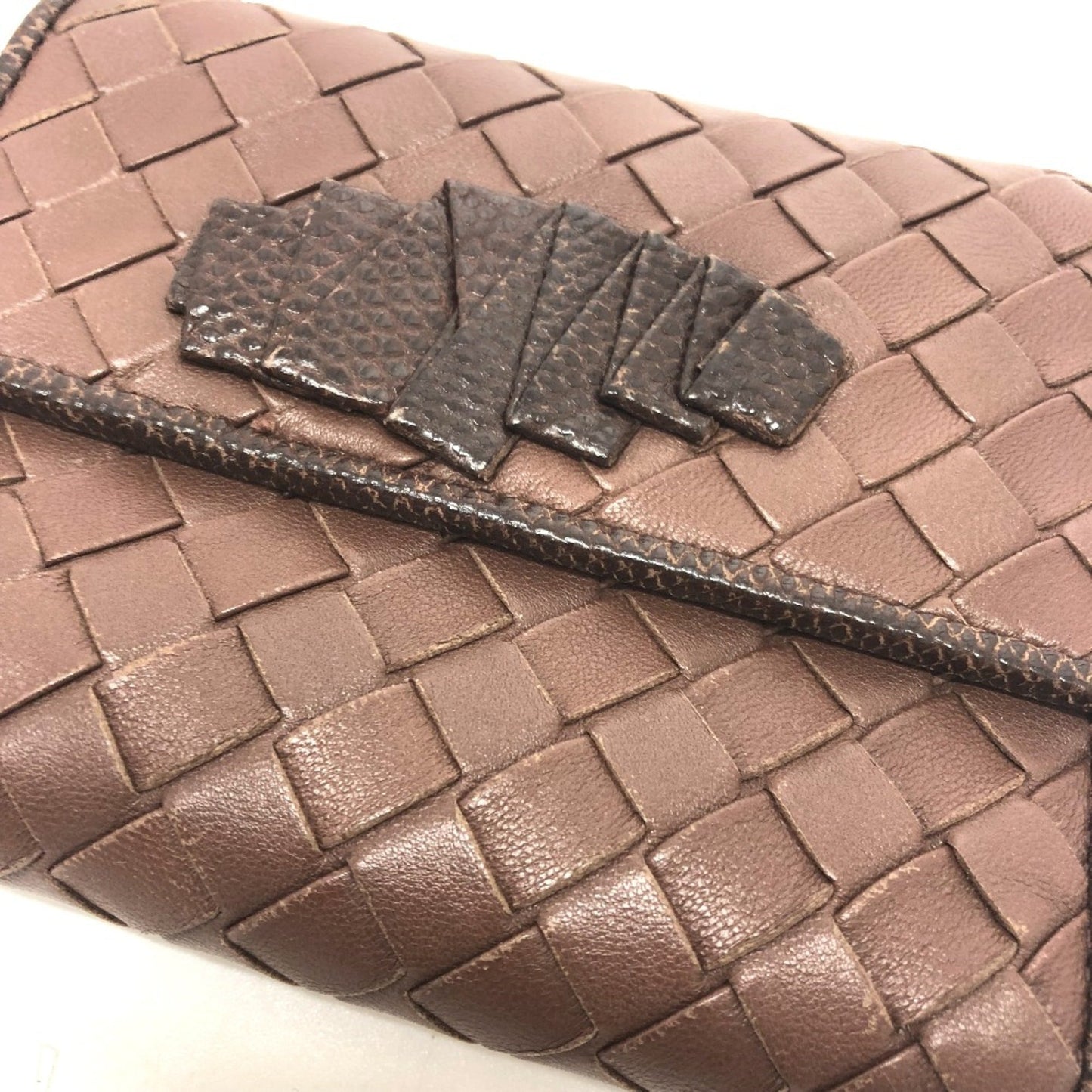 Luxury Bottega Veneta  Leather Wallet (Tri-Fold) ()