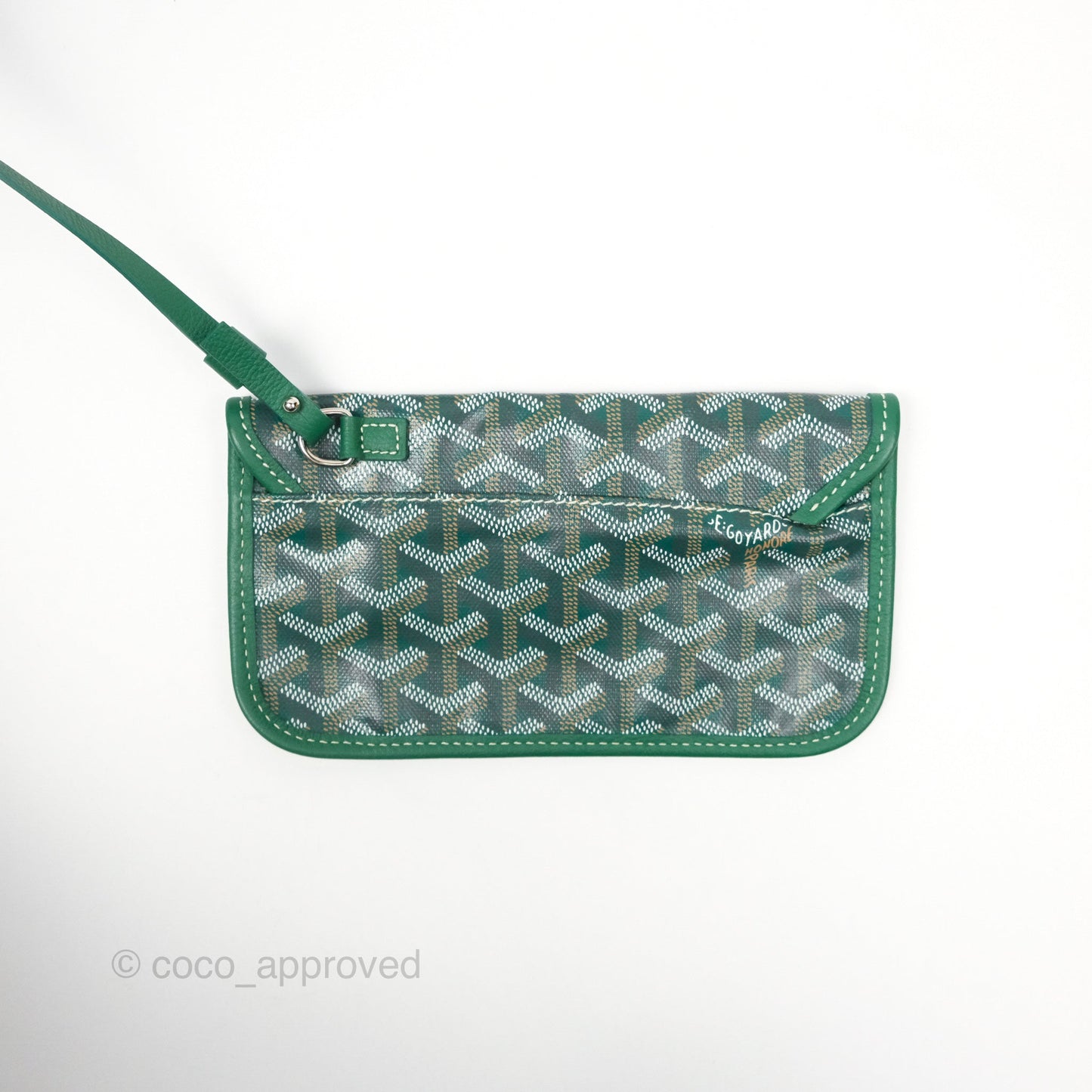 Goyard Bohème Hobo Bag Green Goyardine Canvas