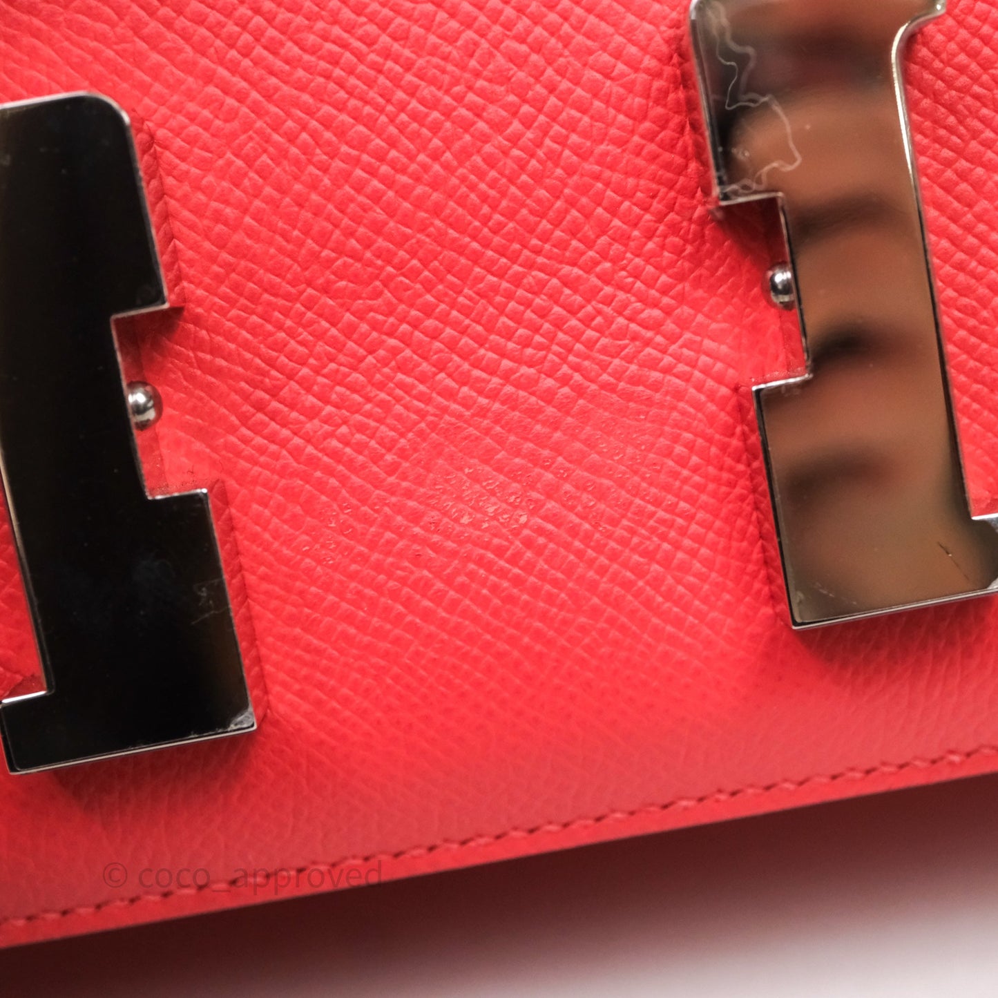 Hermès Constance 24 Rose Jaipur T5 Epsom Palladium Hardware
