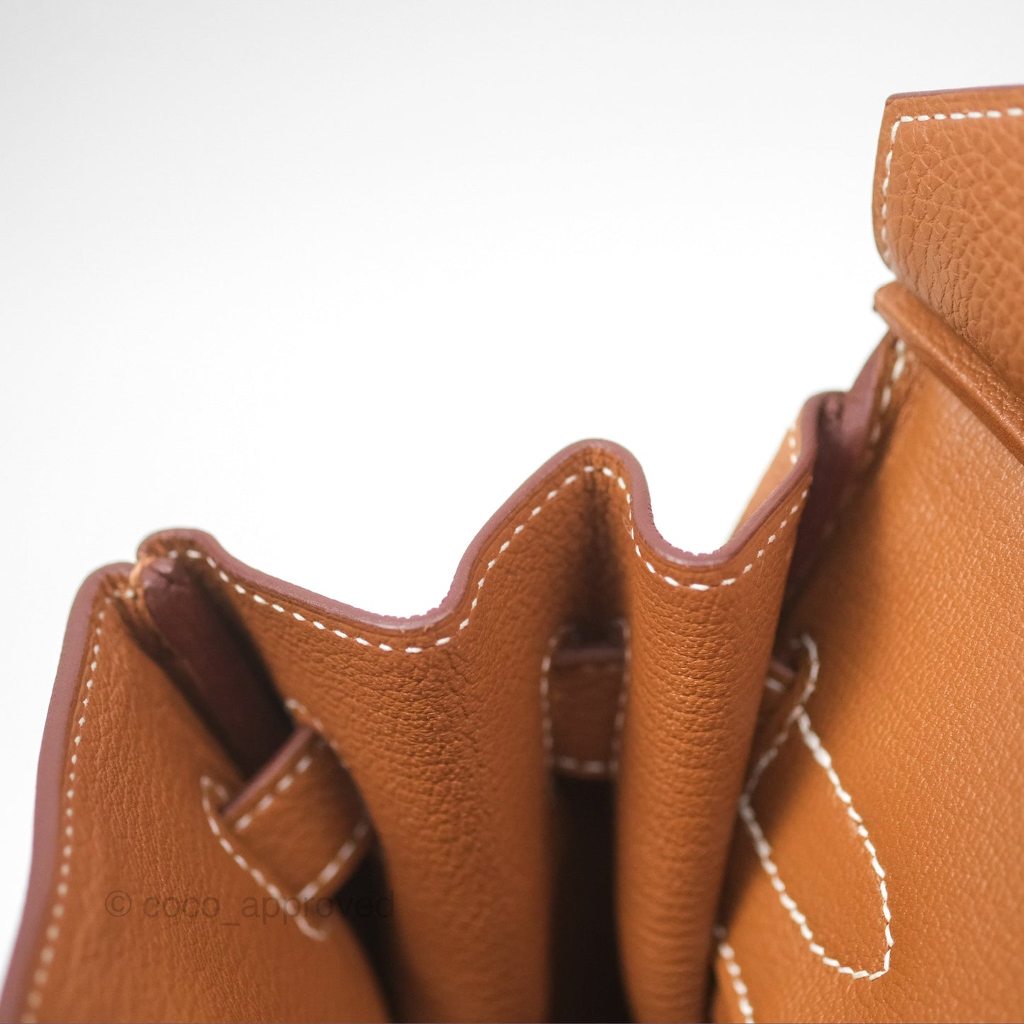 Hermès Birkin 30 Retourne Gold 37 Togo Palladium Hardware