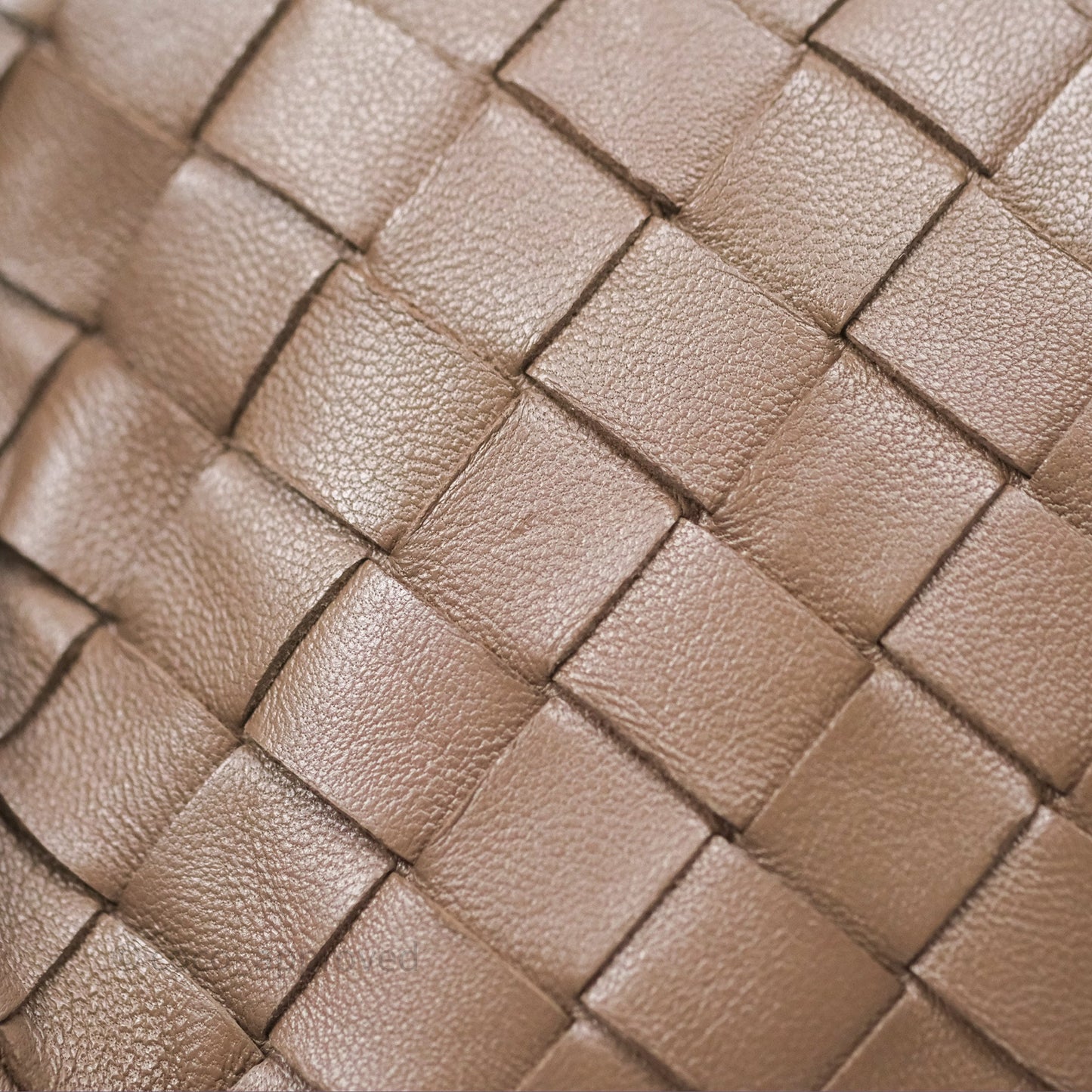 Bottega Veneta Small Jodie Bag Intrecciato Brown Lambskin Gold Hardware