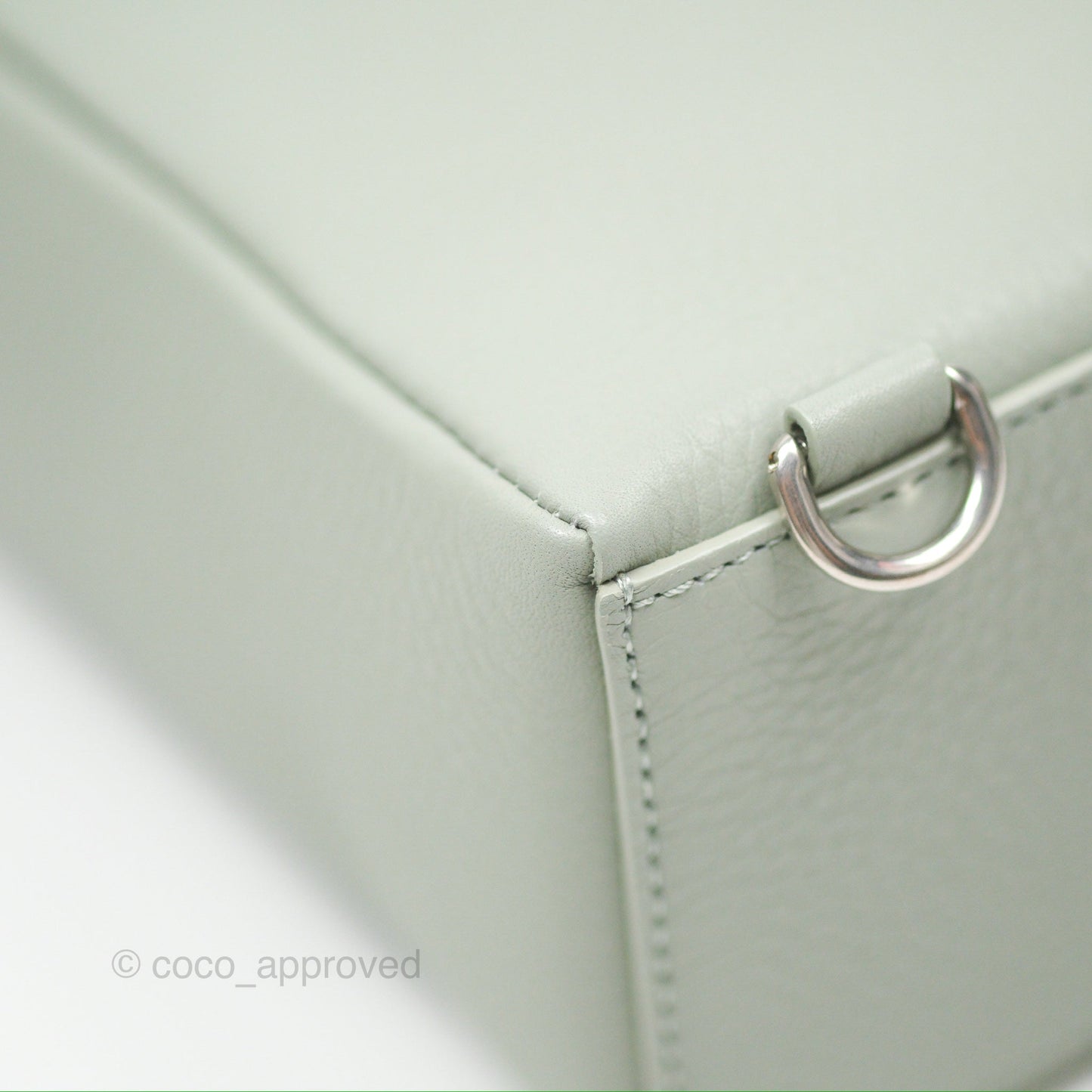 Loro Piana Extra Pocket Backpack L23.5 Eucalyptus Silver Hardware