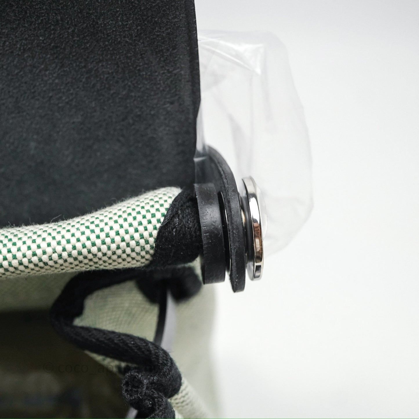 Hermès Herbag Zip 20 MinI Vert Moyen 65 Noir 89 Palladium Hardware