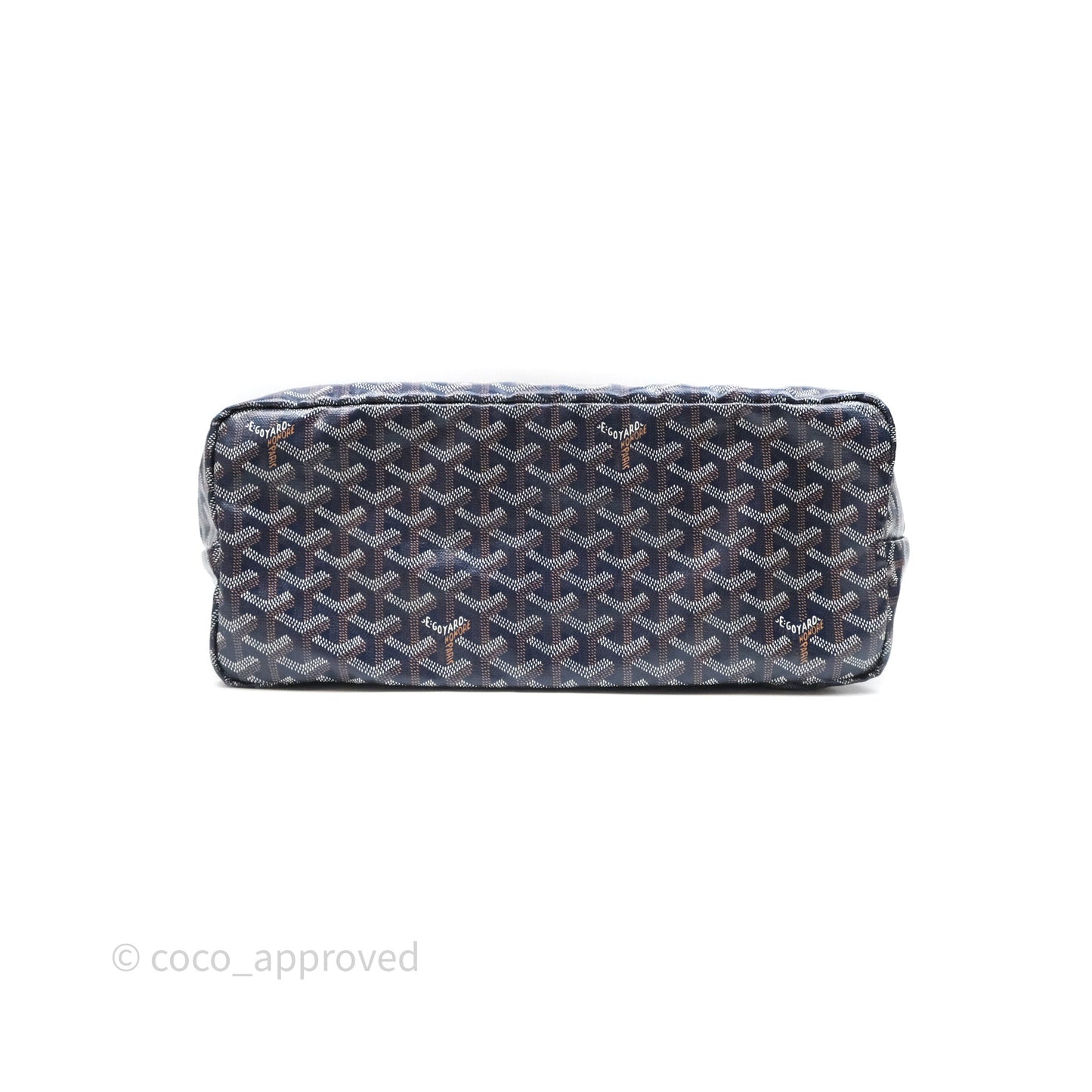 Goyard St Louis Tote PM Navy