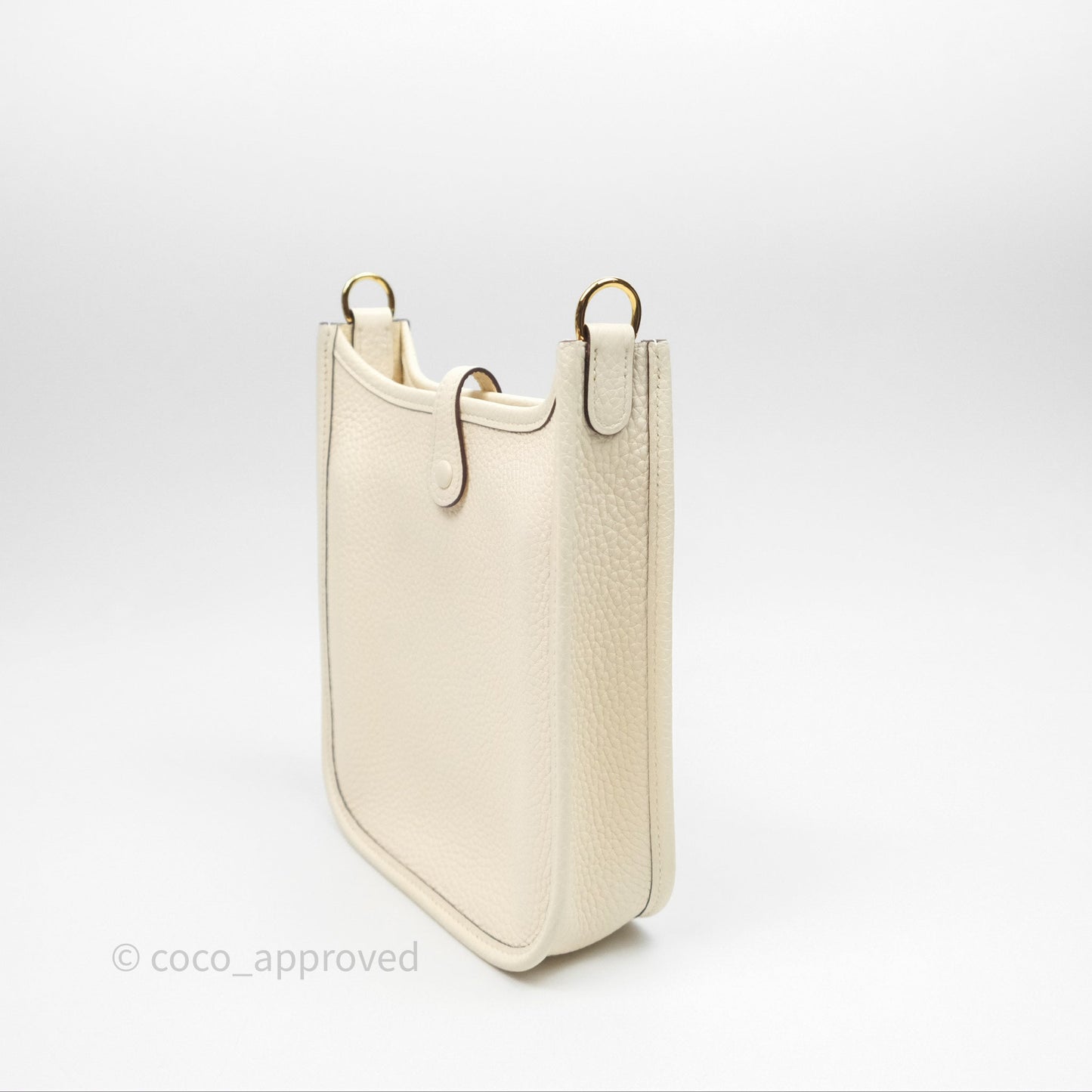 Hermès Mini Evelyne 16 Nata I2 Clemence Gold Hardware