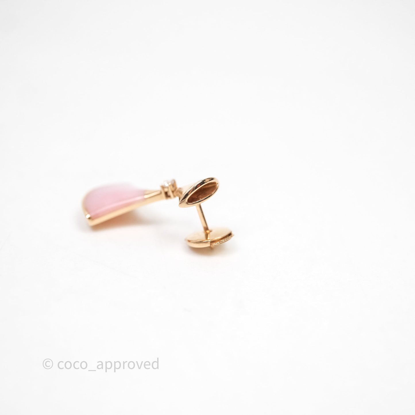 Bulgari Divas’ Dream Pink Rose Gold Diamonds Earrings