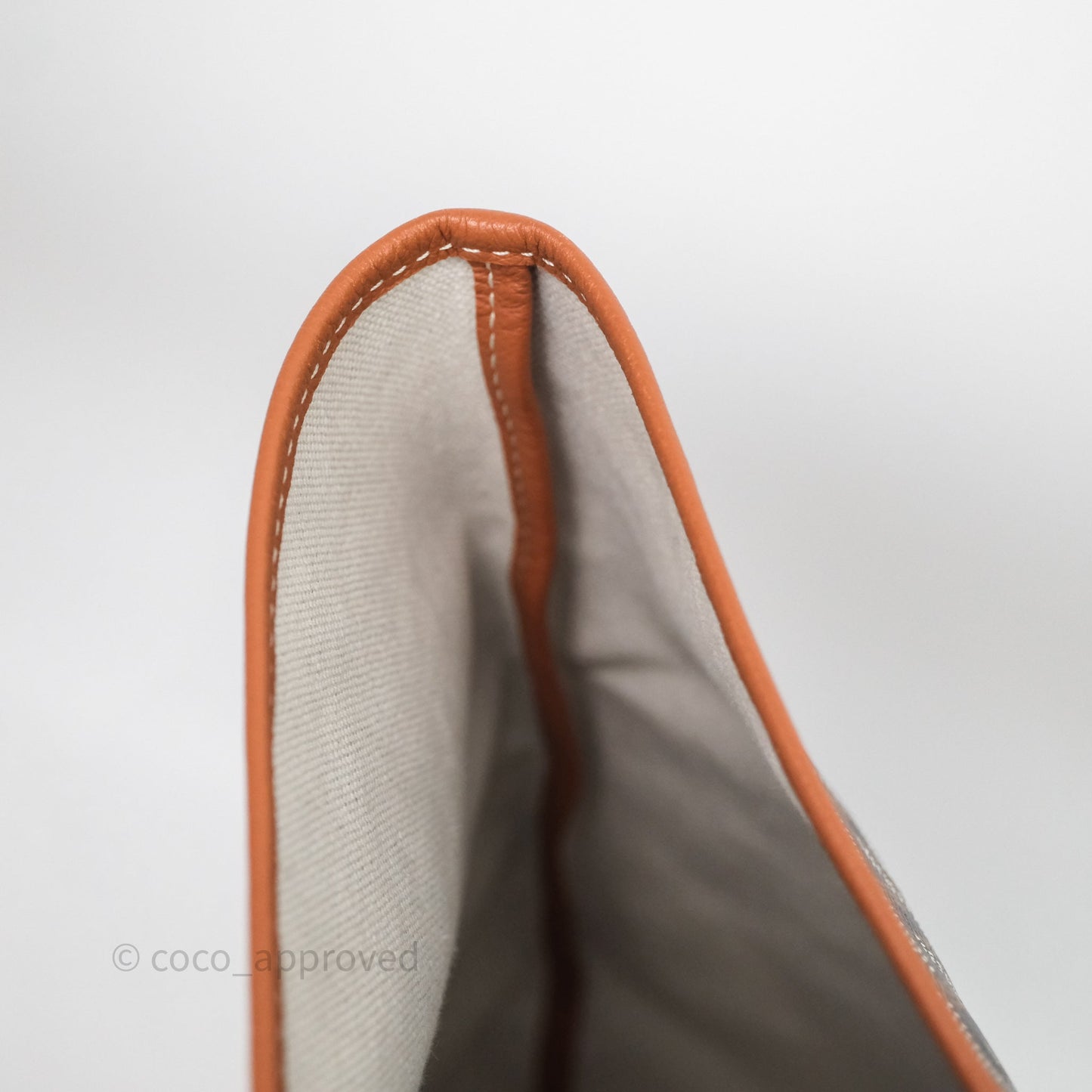 Goyard St Louis Tote GM Tan Black