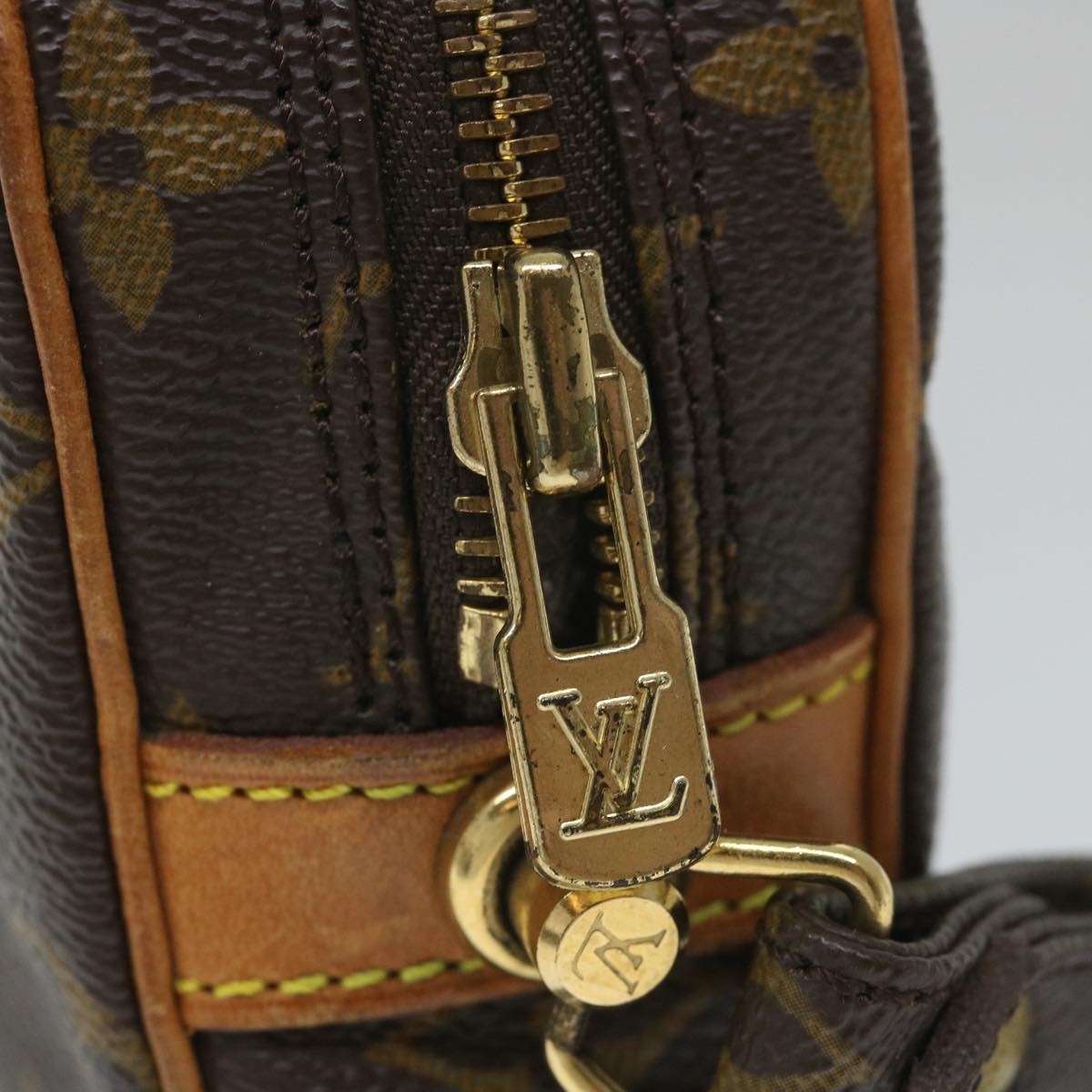 LOUIS VUITTON Monogram Marly Dragonne GM Clutch Bag M51825 LV 57491