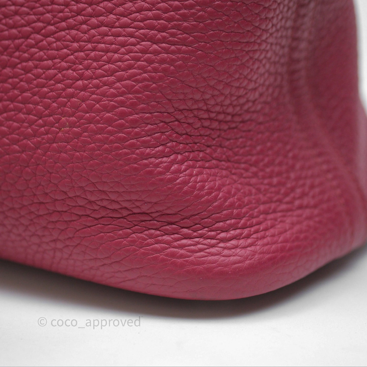 Hermès Bolide 1923 31 Rubis B5 Clemence Palladium Hardware