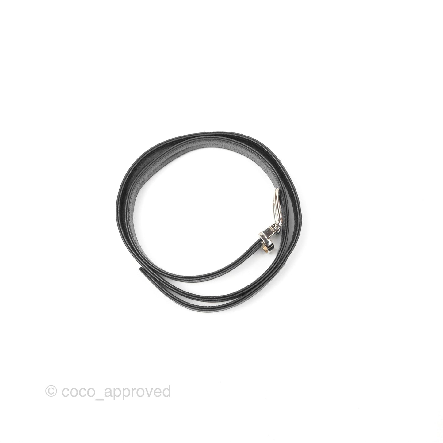 Chanel Reissue Quilted Belt Bag Black Caviar Silver Hardware