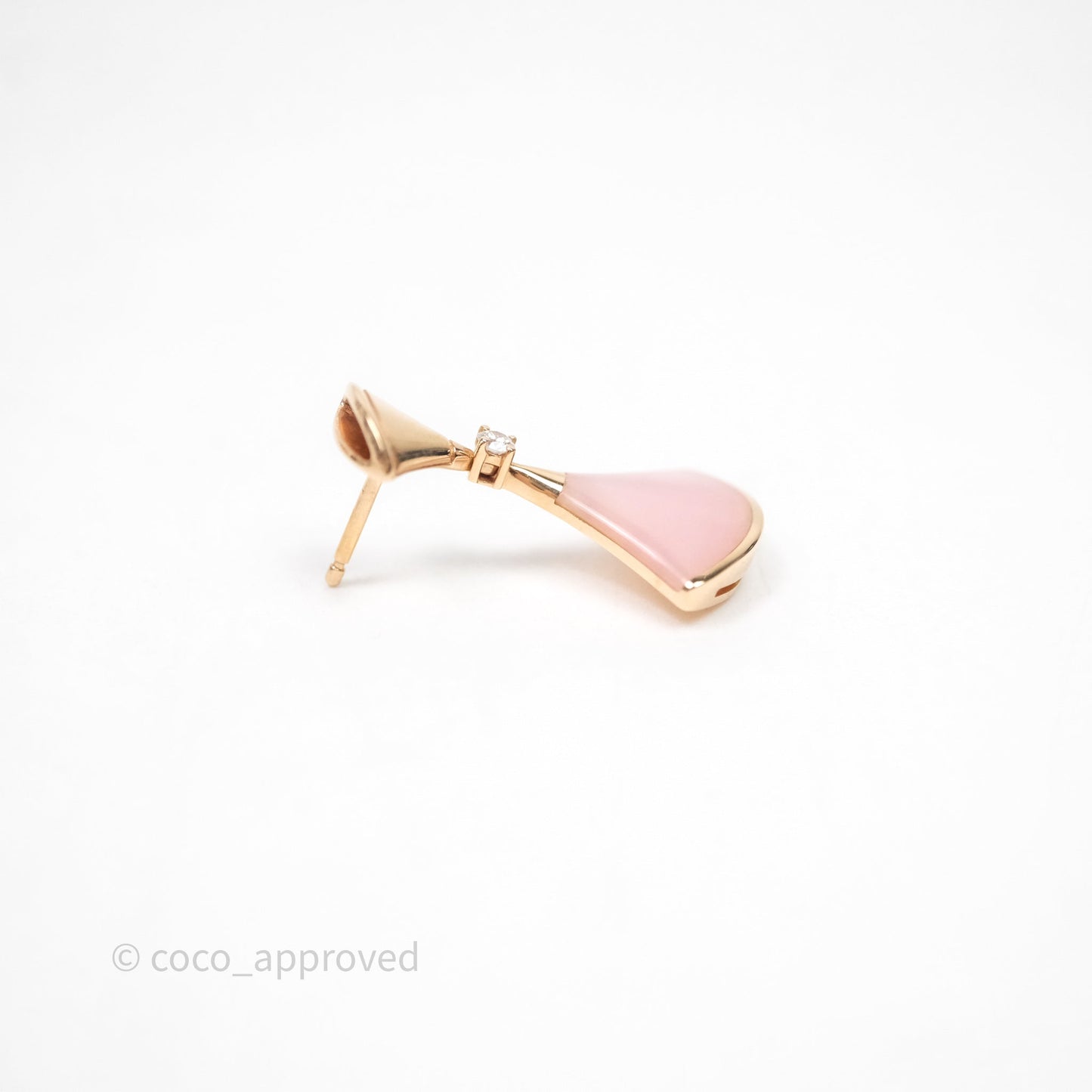 Bulgari Divas’ Dream Pink Rose Gold Diamonds Earrings